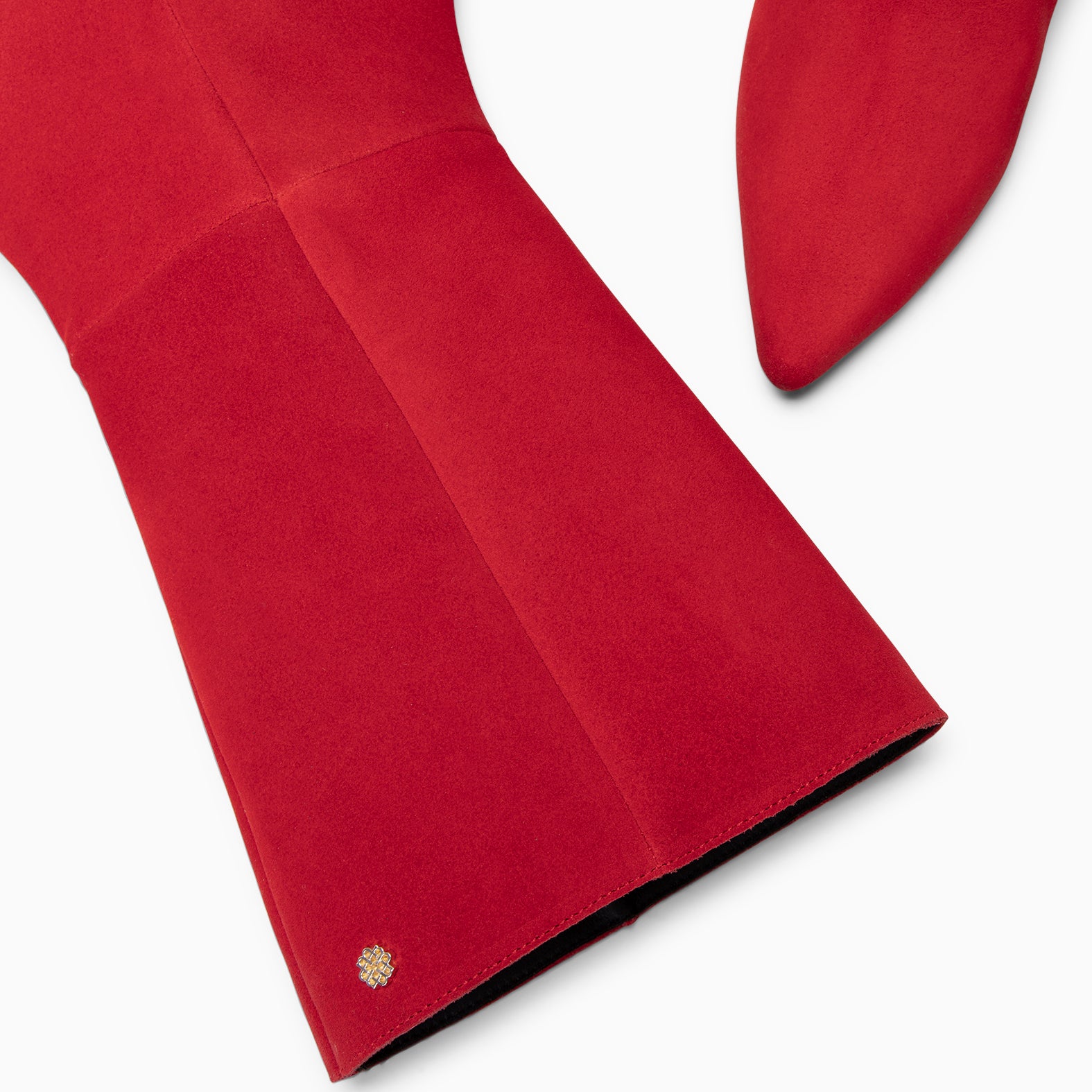 IMPERIAL - Botas con tacón kitten ROJO