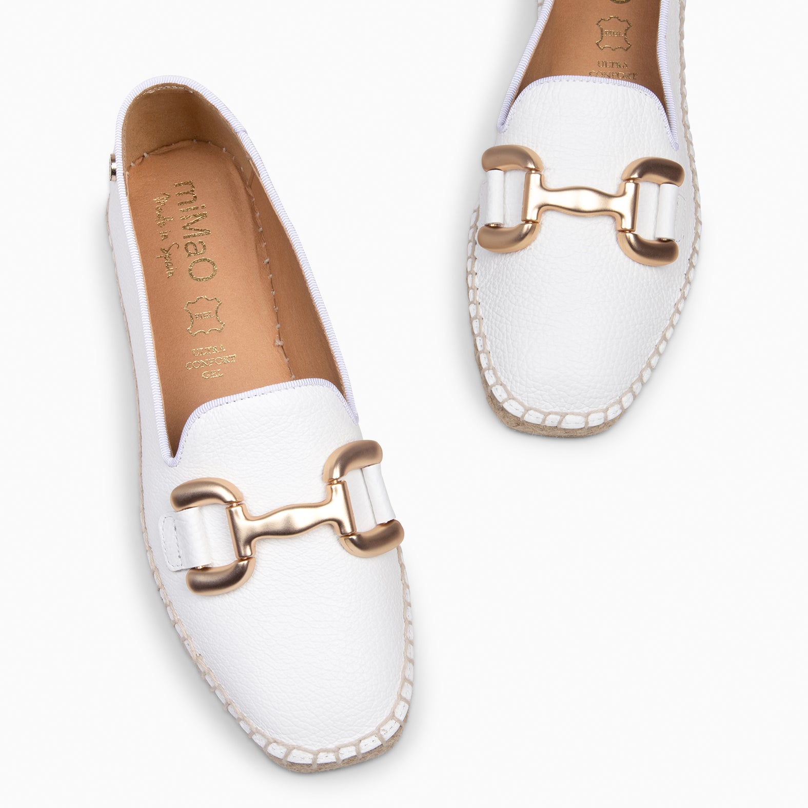 MERAYA – Alpargata elegante BRANCO
