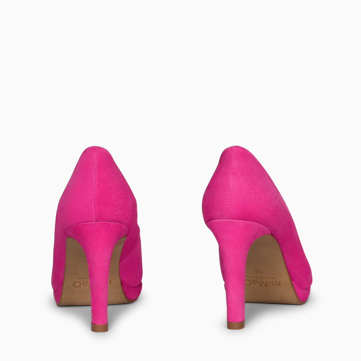 PLATFORM – FUCHSIA high heels with platform