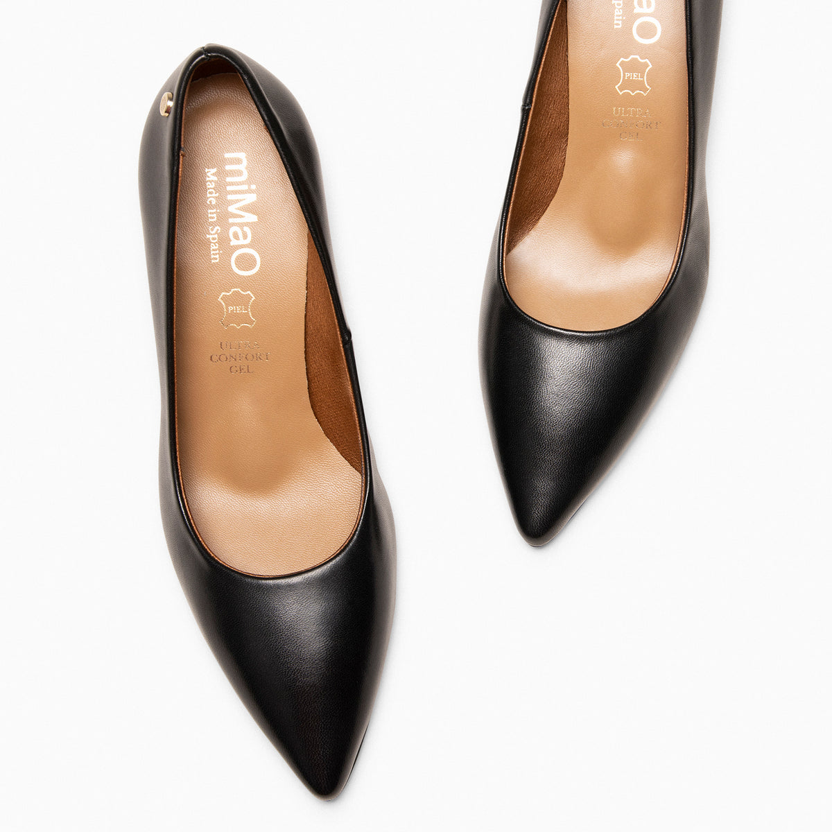 STILETTO SALÓN - Zapato de tacón de Aguja NEGRO - miMaO ®