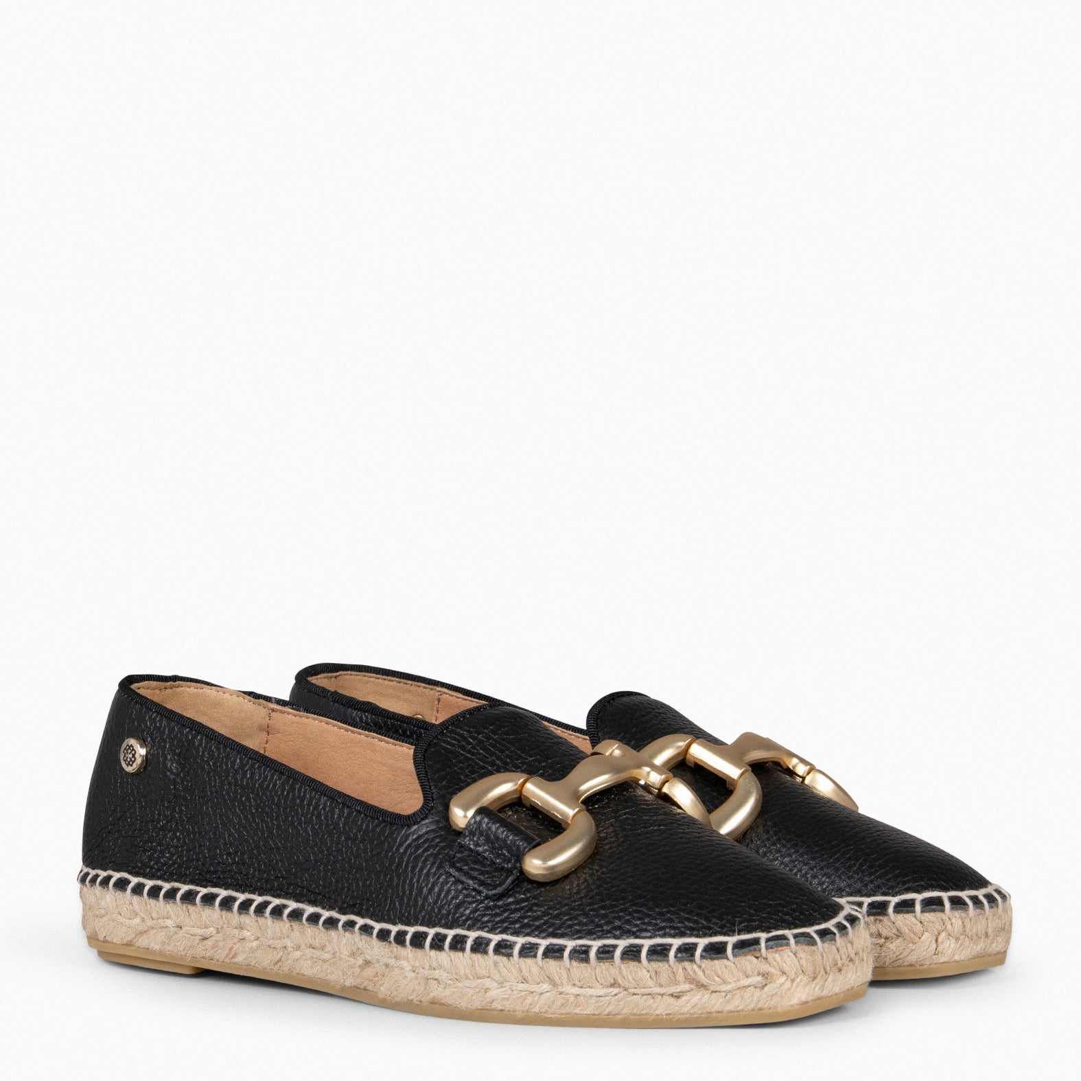 MERAYA - BLACK ELEGANT ESPADRILLES