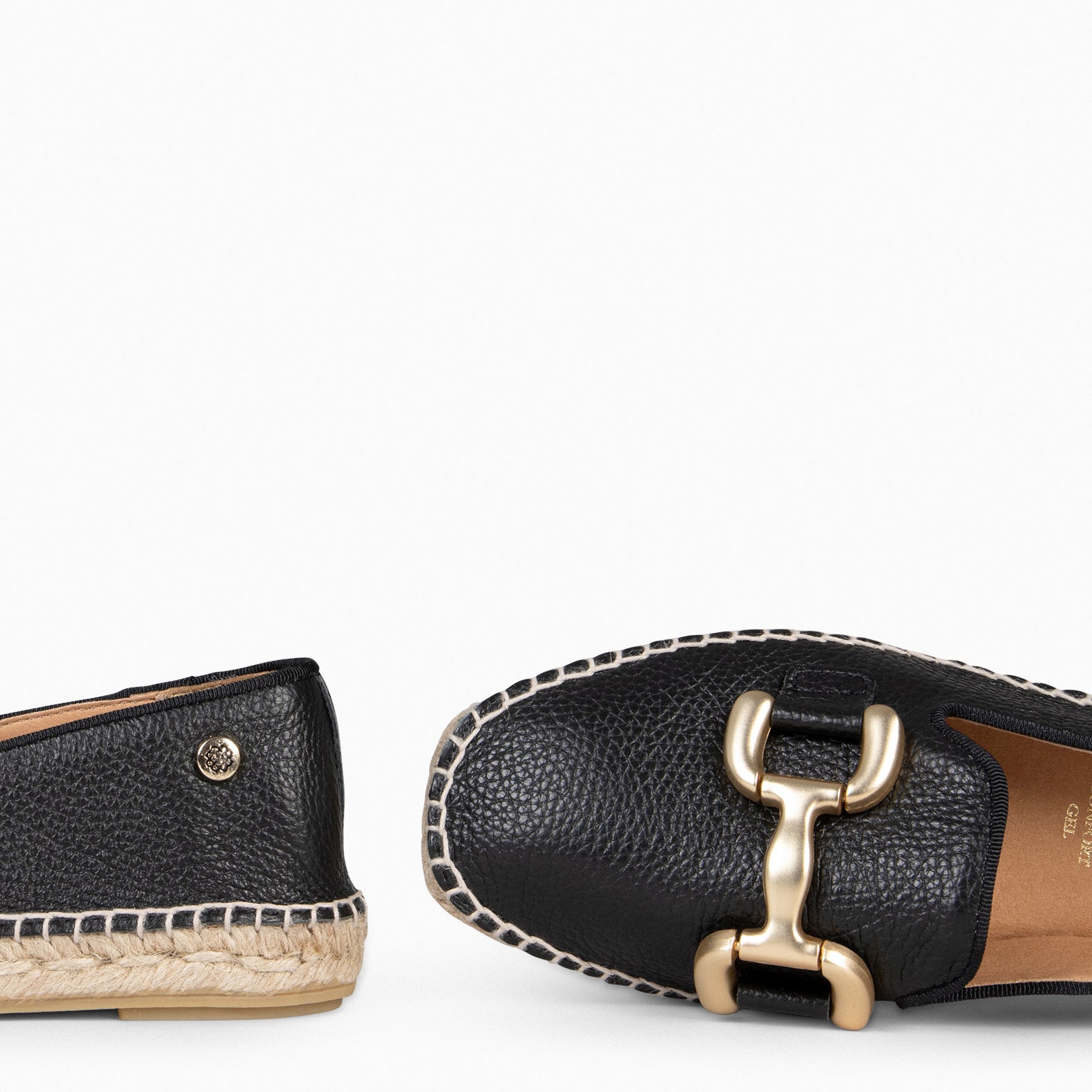 MERAYA - BLACK ELEGANT ESPADRILLES