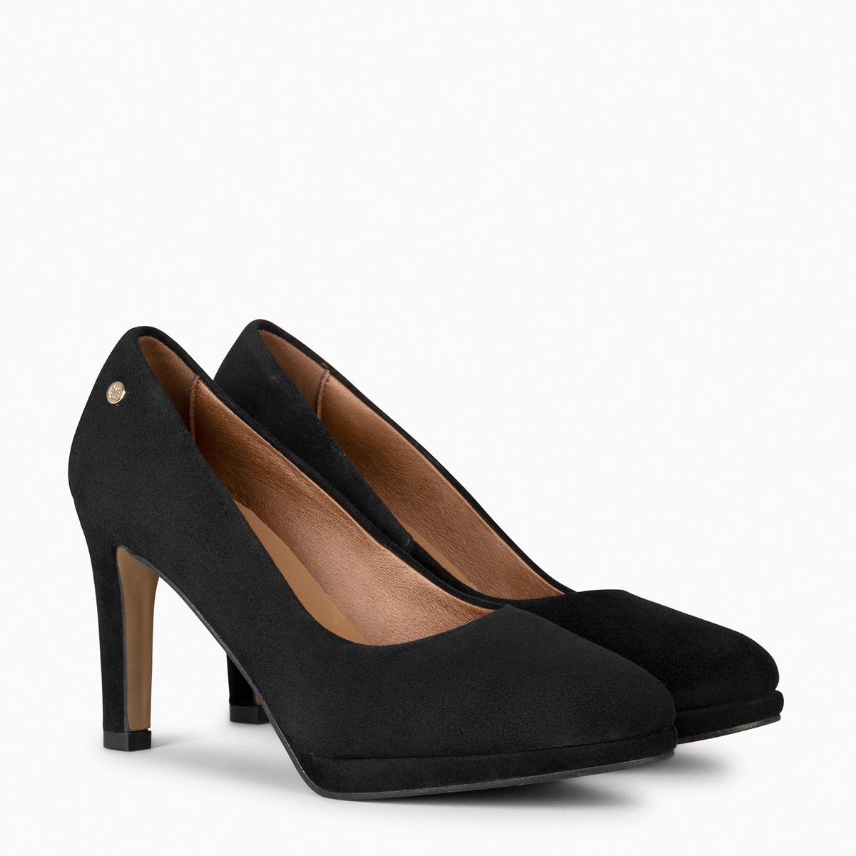 PLATFORM - BLACK high heels with platform