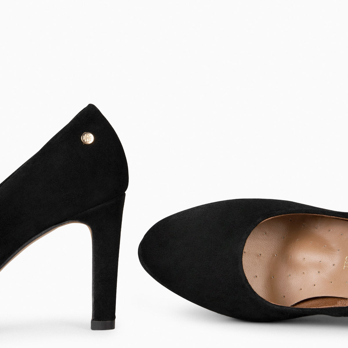 PLATFORM - BLACK high heels with platform