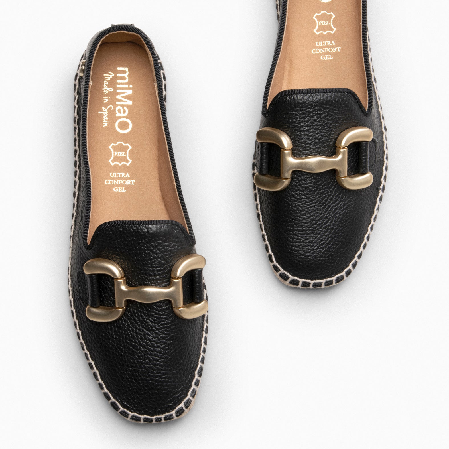 MERAYA - BLACK ELEGANT ESPADRILLES