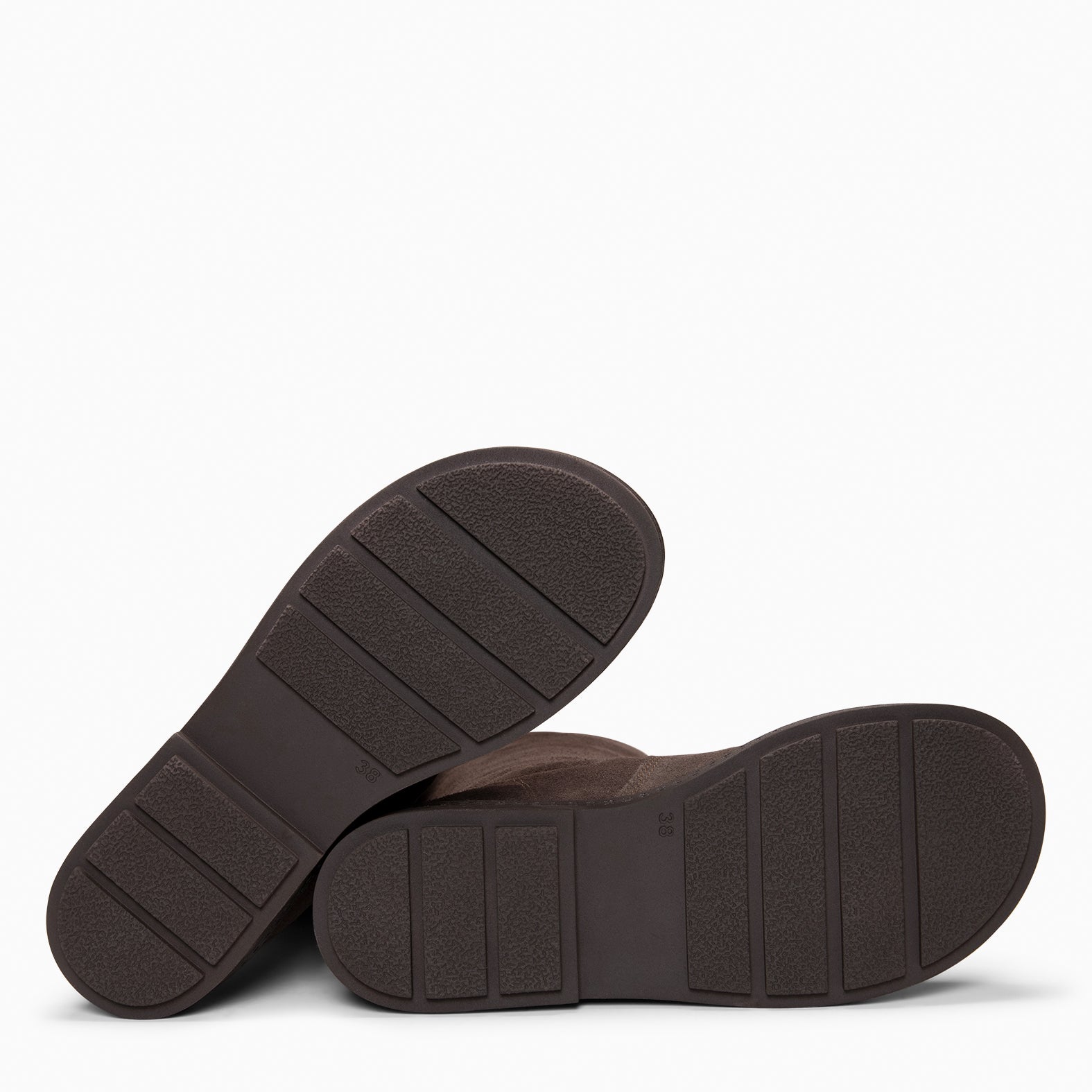 SNOW - Botines forrados de piel MARRON