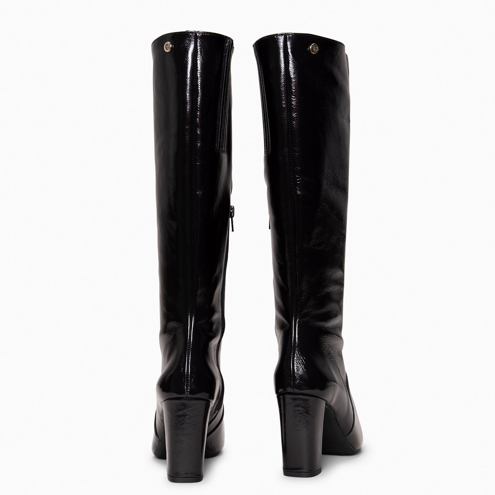 SOHO - Botas de tacón alto NEGRO CHAROL