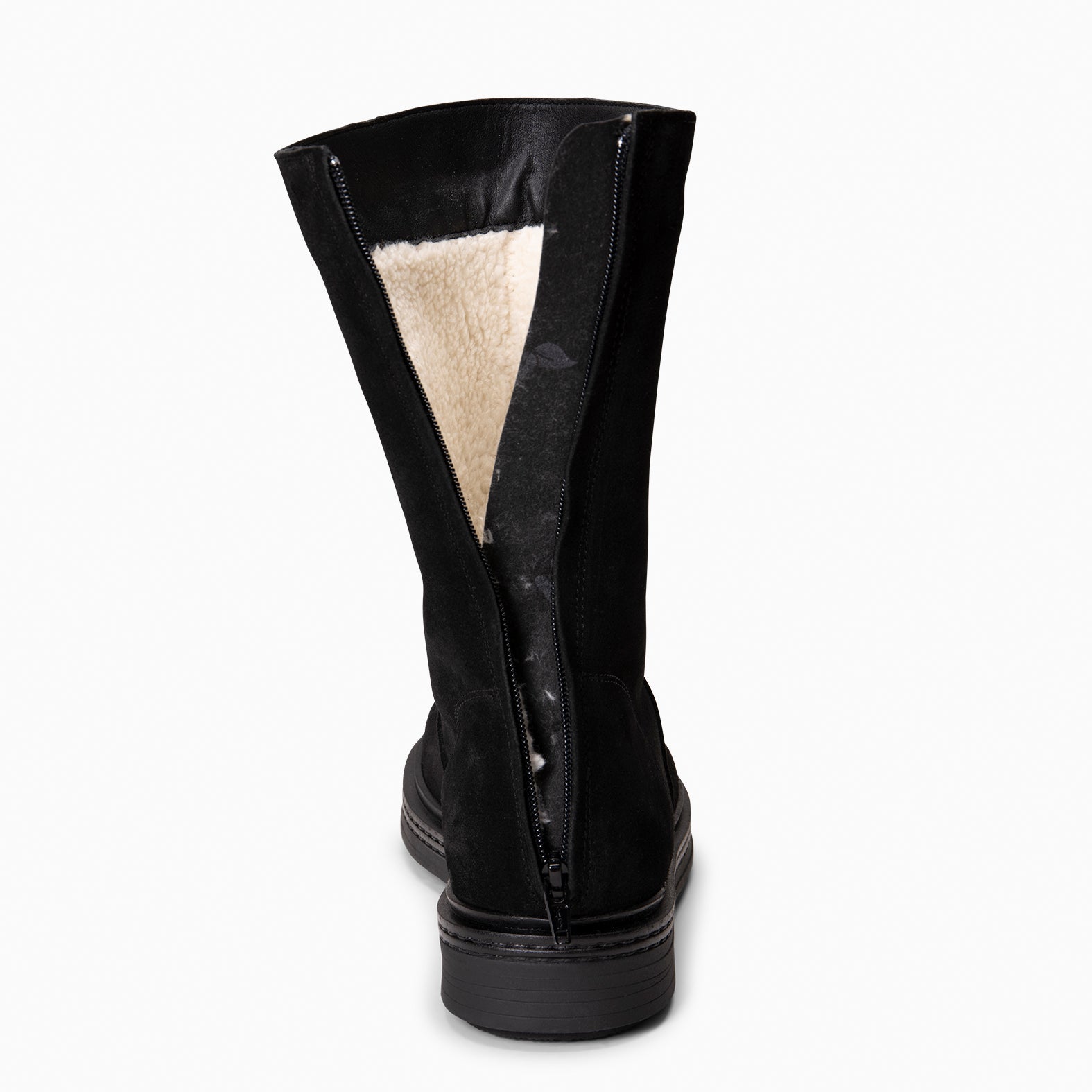 SNOW - Botines forrados de piel NEGRO