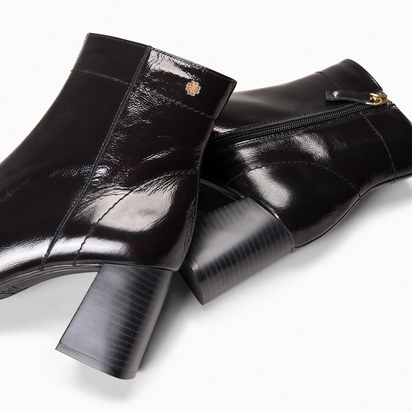 LIPPA - bota de salto alto PRETO