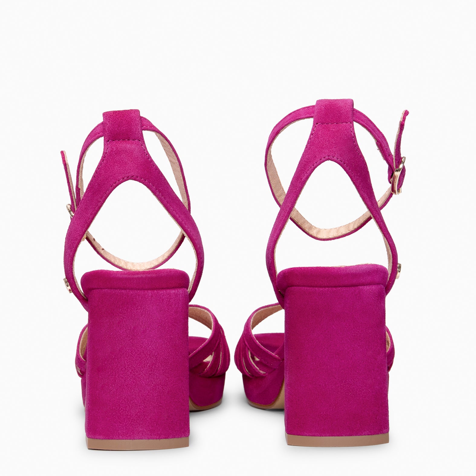 CRISTEL - SANDALIAS ELEGANTES DE TACÓN DE VESTIR BUGANVILLA