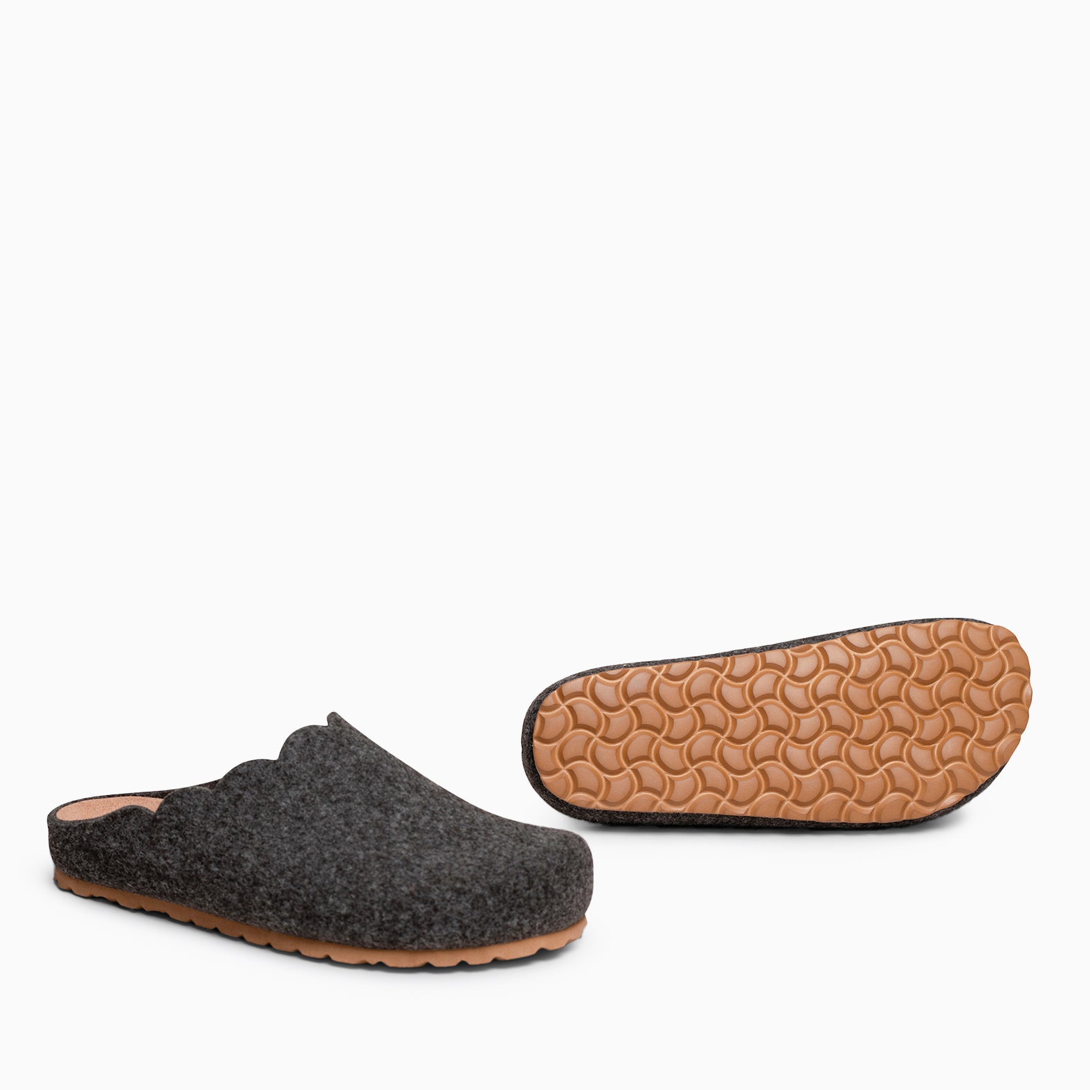 SWEET HOME - Zapatillas de estar por casa de mujer GRIS OSCURO