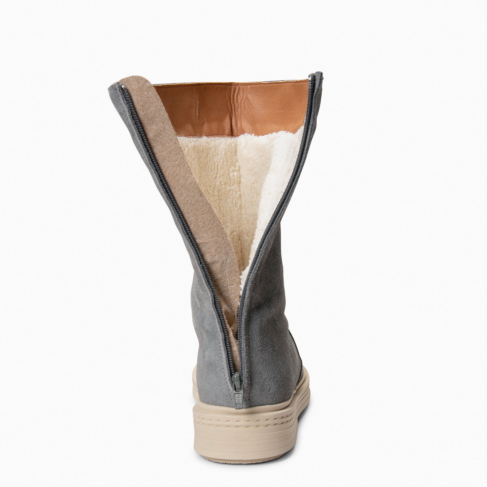 SNOW - Botines forrados de piel GRIS