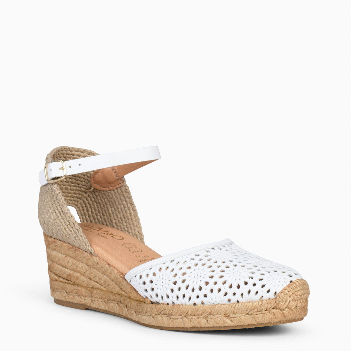 MALDIVES – WHITE nappa espadrilles