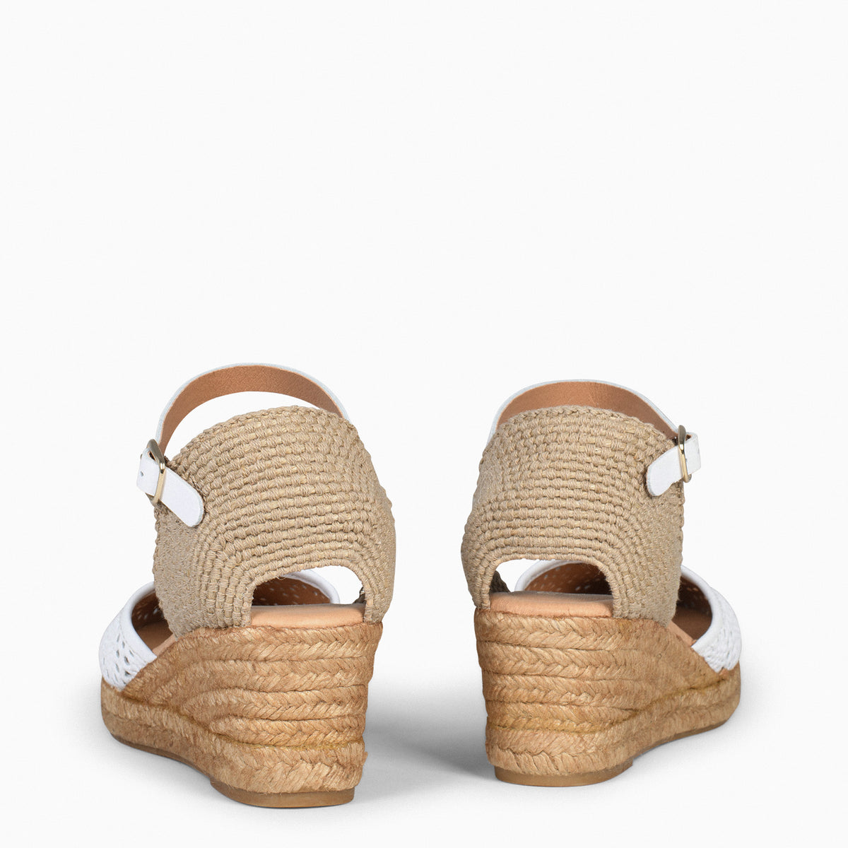 MALDIVES – WHITE nappa espadrilles
