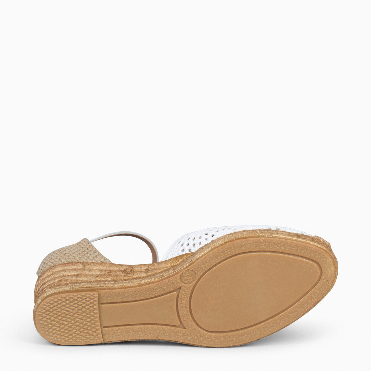 MALDIVES – WHITE nappa espadrilles