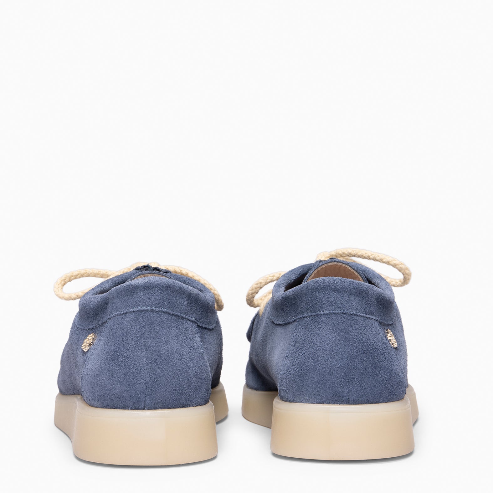 TUPI - JEANS Suede leather loafers