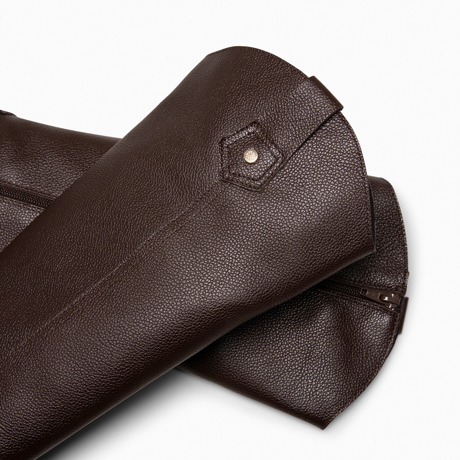 VALLEY - Botas altas de tacón MARRON