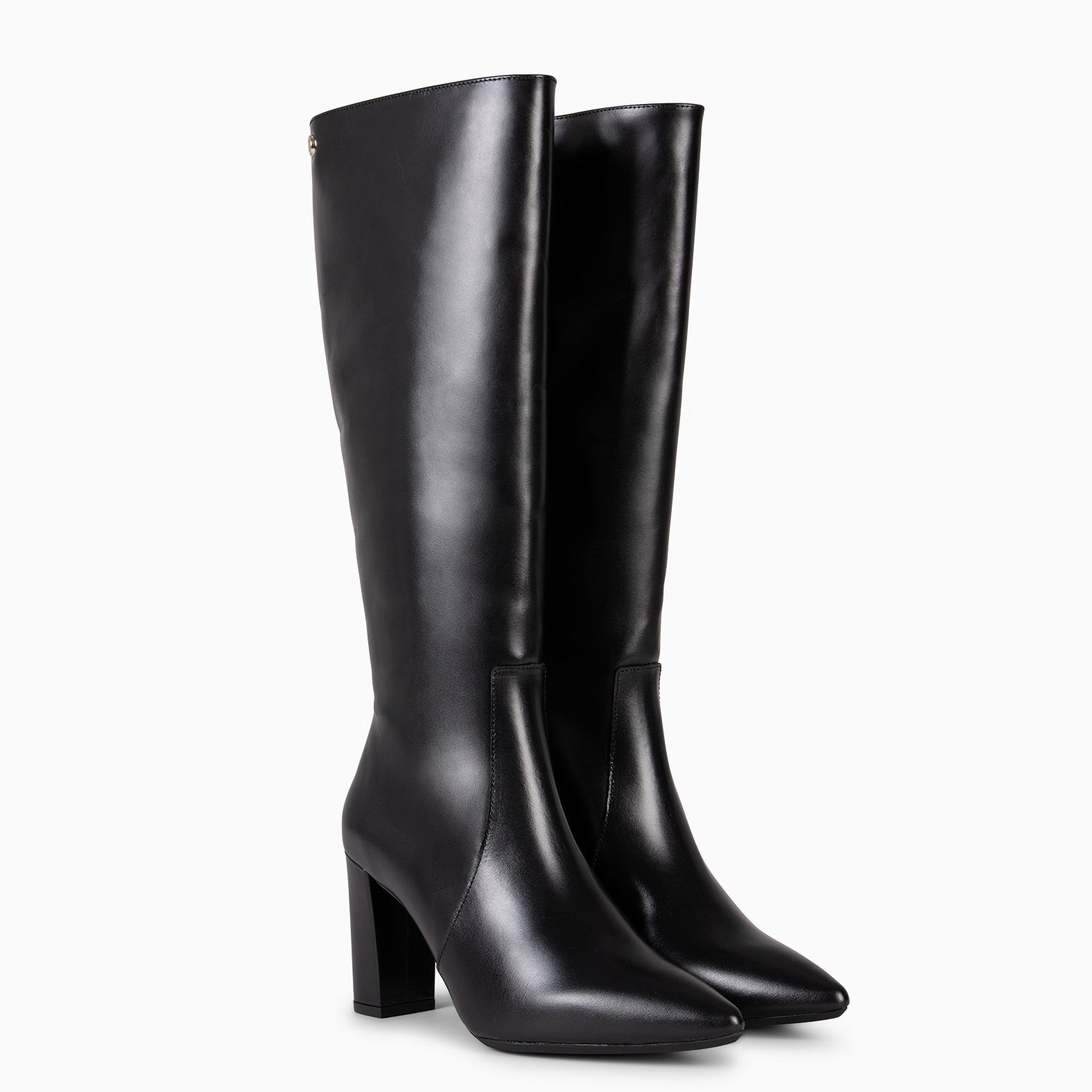 SOHO – BLACK High heel booties miMaO ®