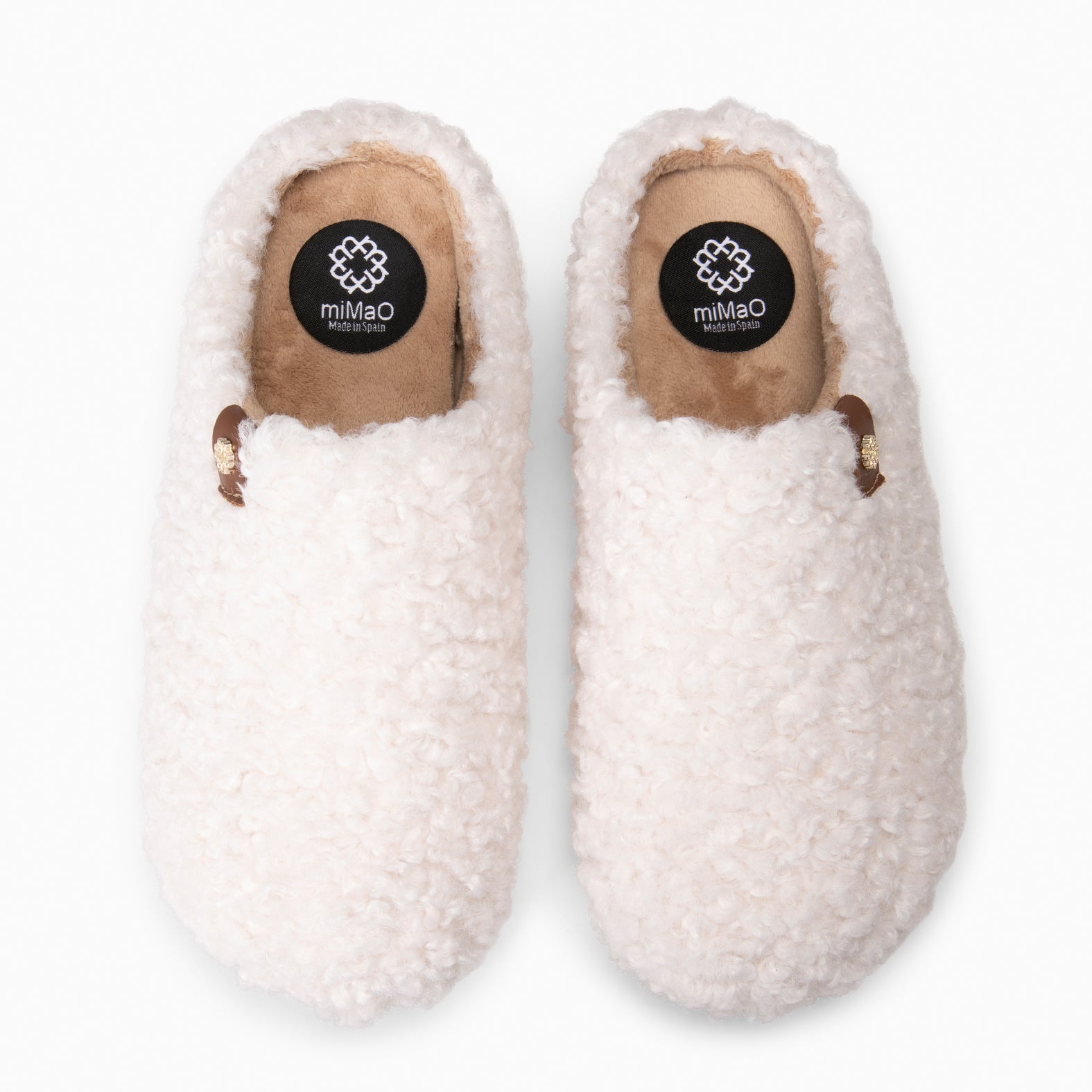 KOMFY DREAMS - Zapatillas de estar por casa ultra suaves CRUDO