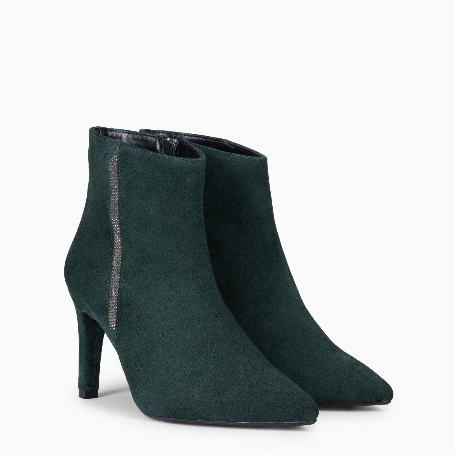 BOTTINES GLAM - Bottines à talon fin VERT