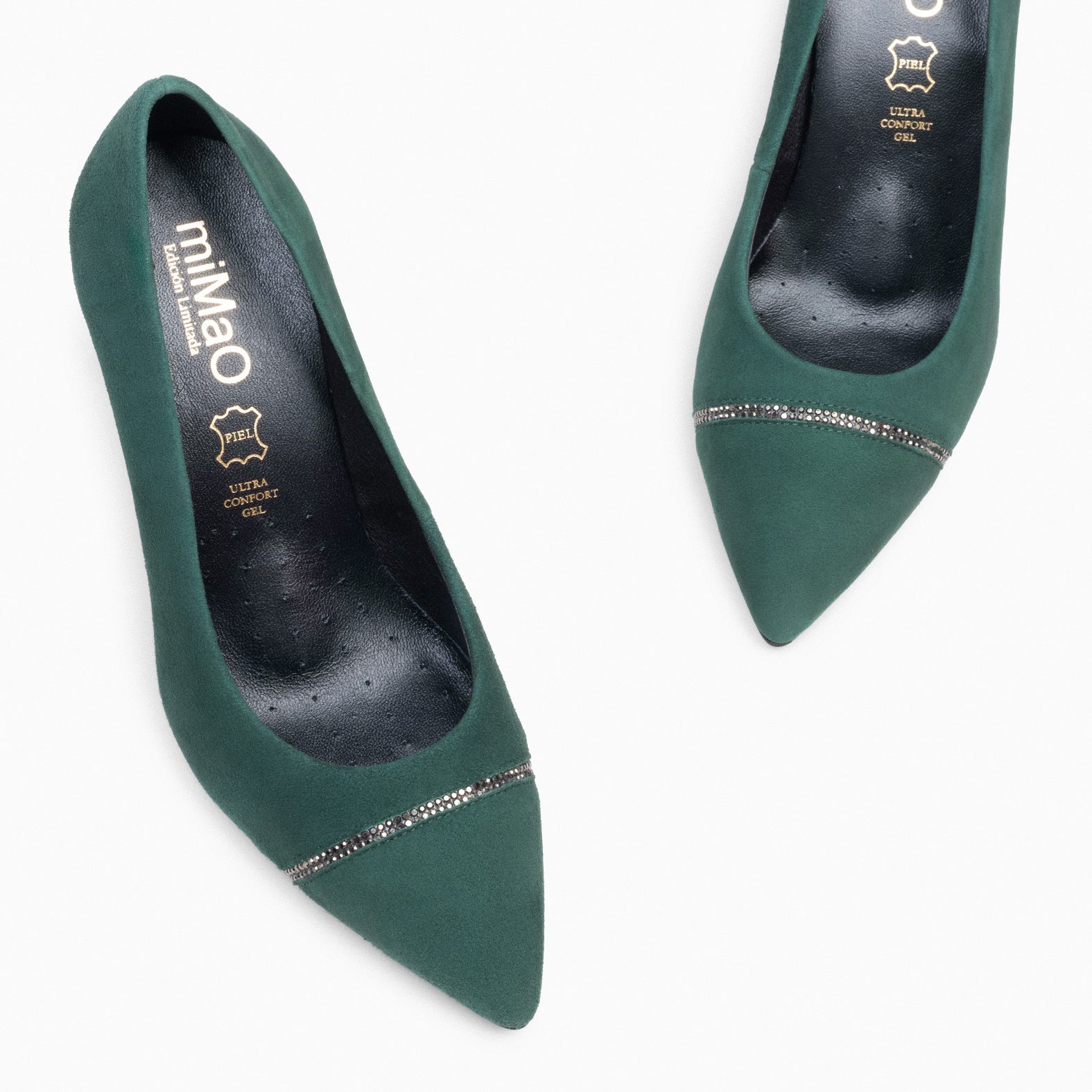 GLAM BRIGHT – GREEN elegant stilettos