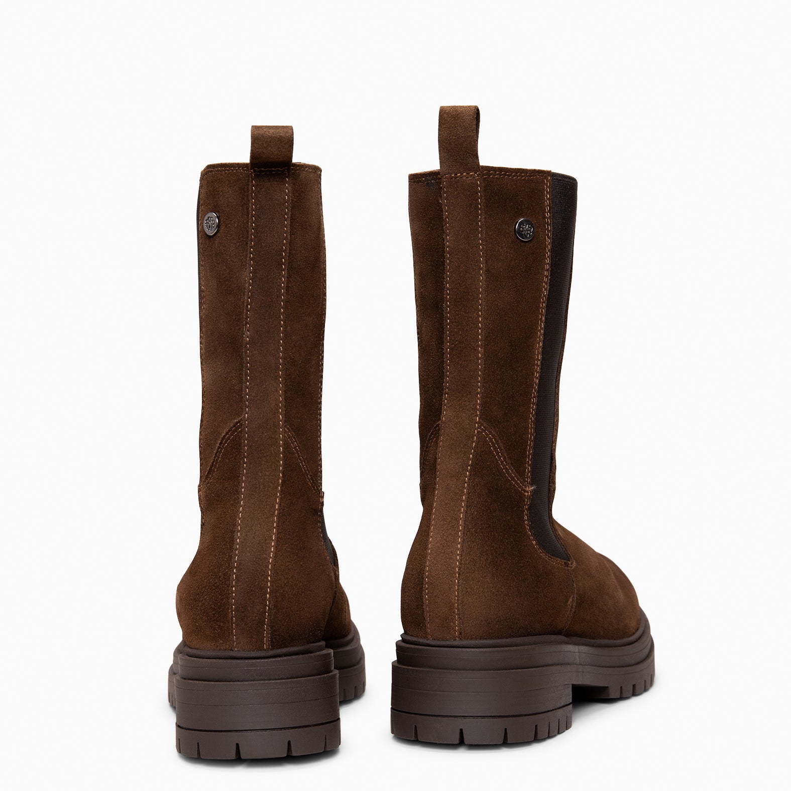 MARTE - Botines Chelsea con suela track MARRON - miMaO ®