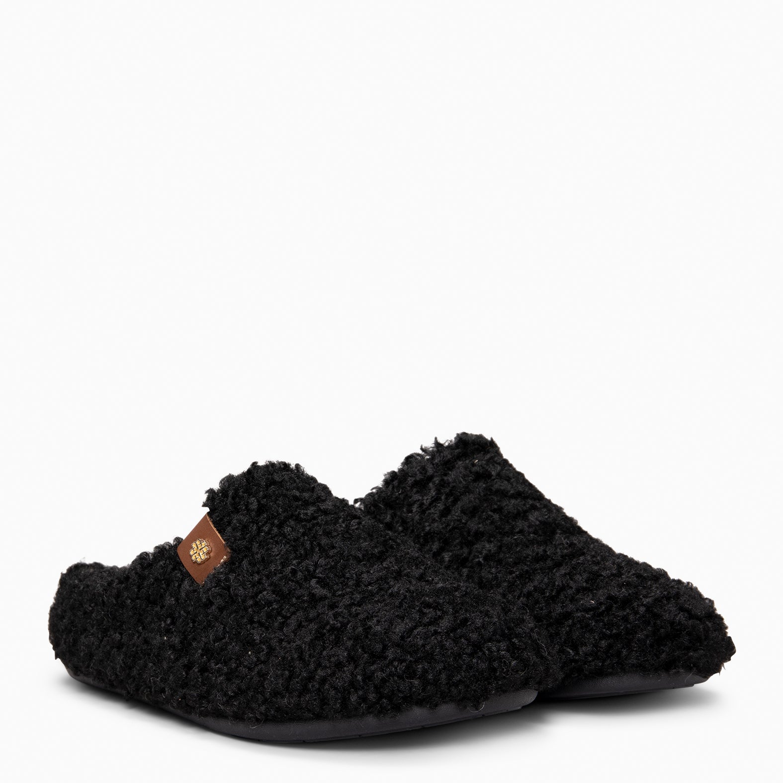 KOMFY DREAMS - Zapatillas de estar por casa ultra suaves NEGRO