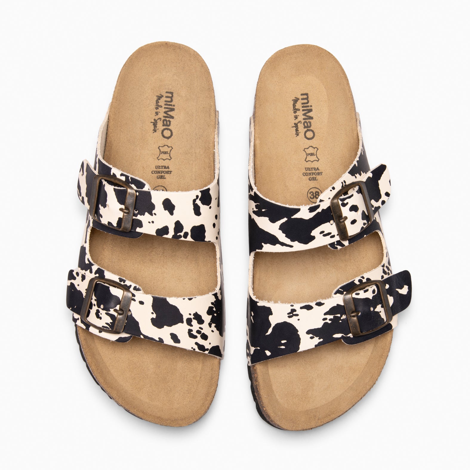 BORA – Sandália tipo chinelo PRETO VACA