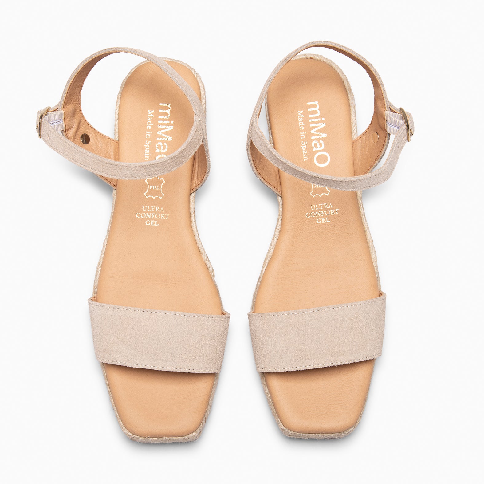 JEREZ - Sandalias de Esparto BEIGE