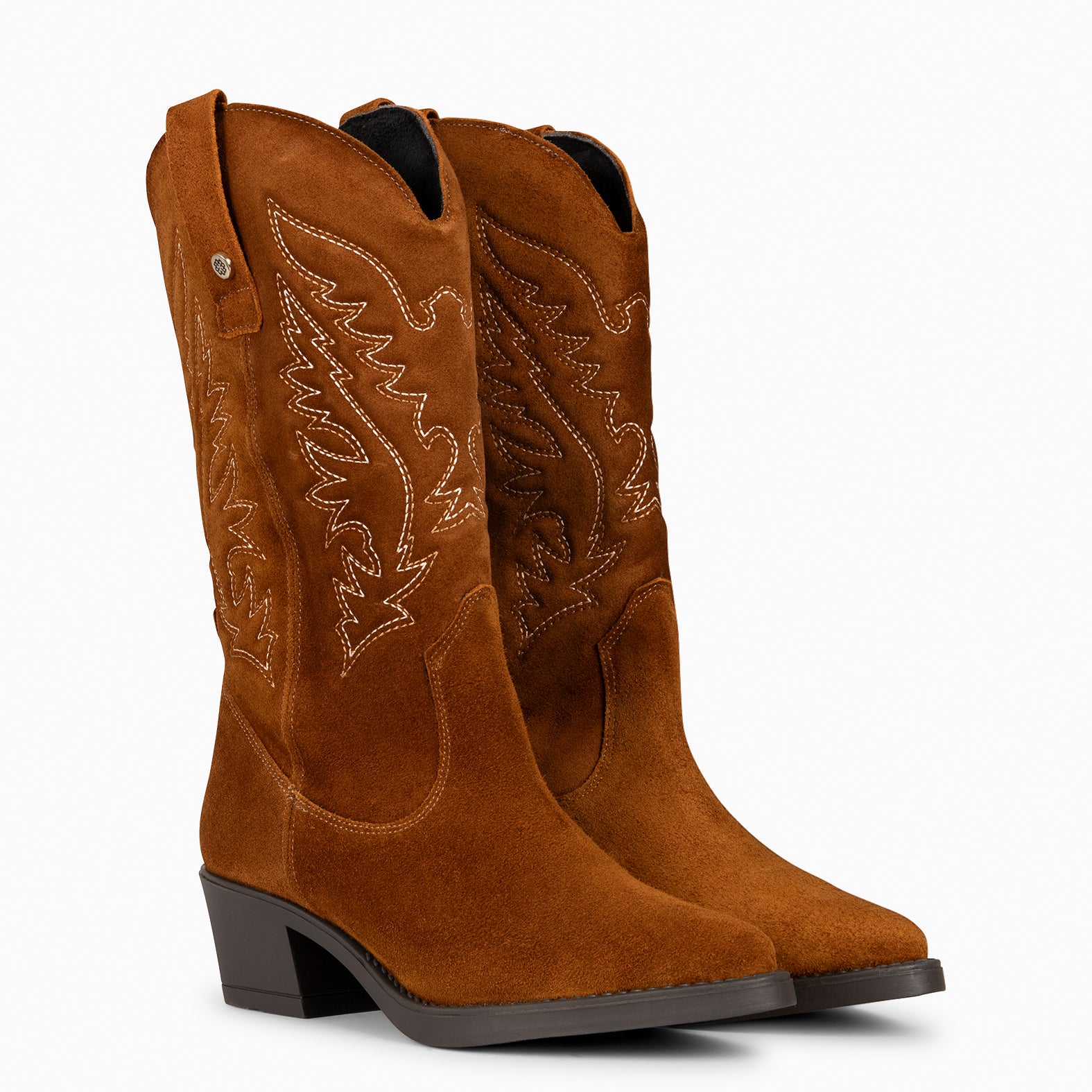 UTAH Bottes Cowboy brodées MARRON miMaO ®