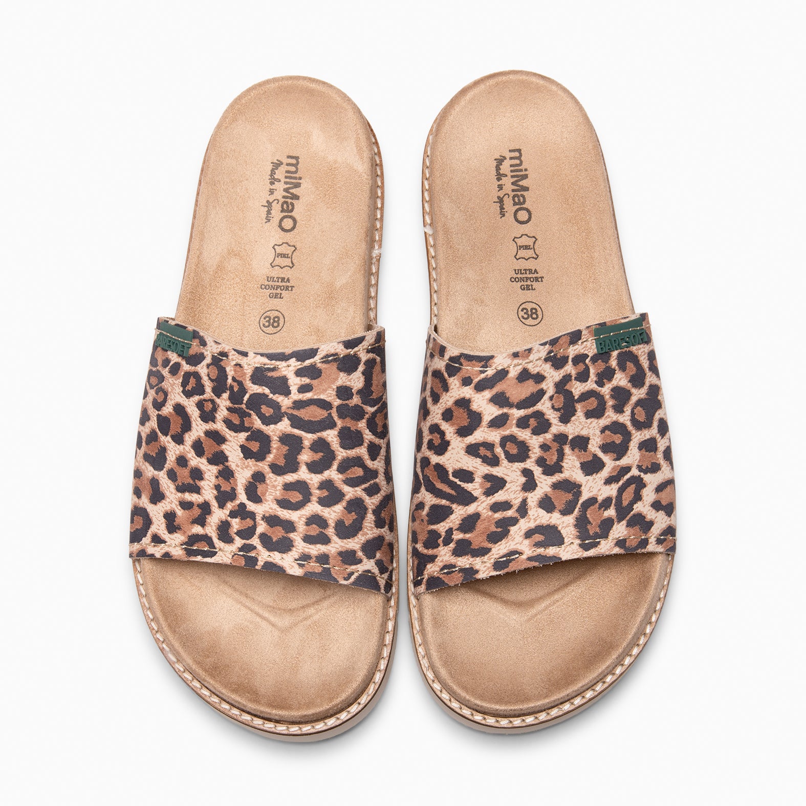 CUBA - Sandalias tipo pala Baresoft LEOPARDO