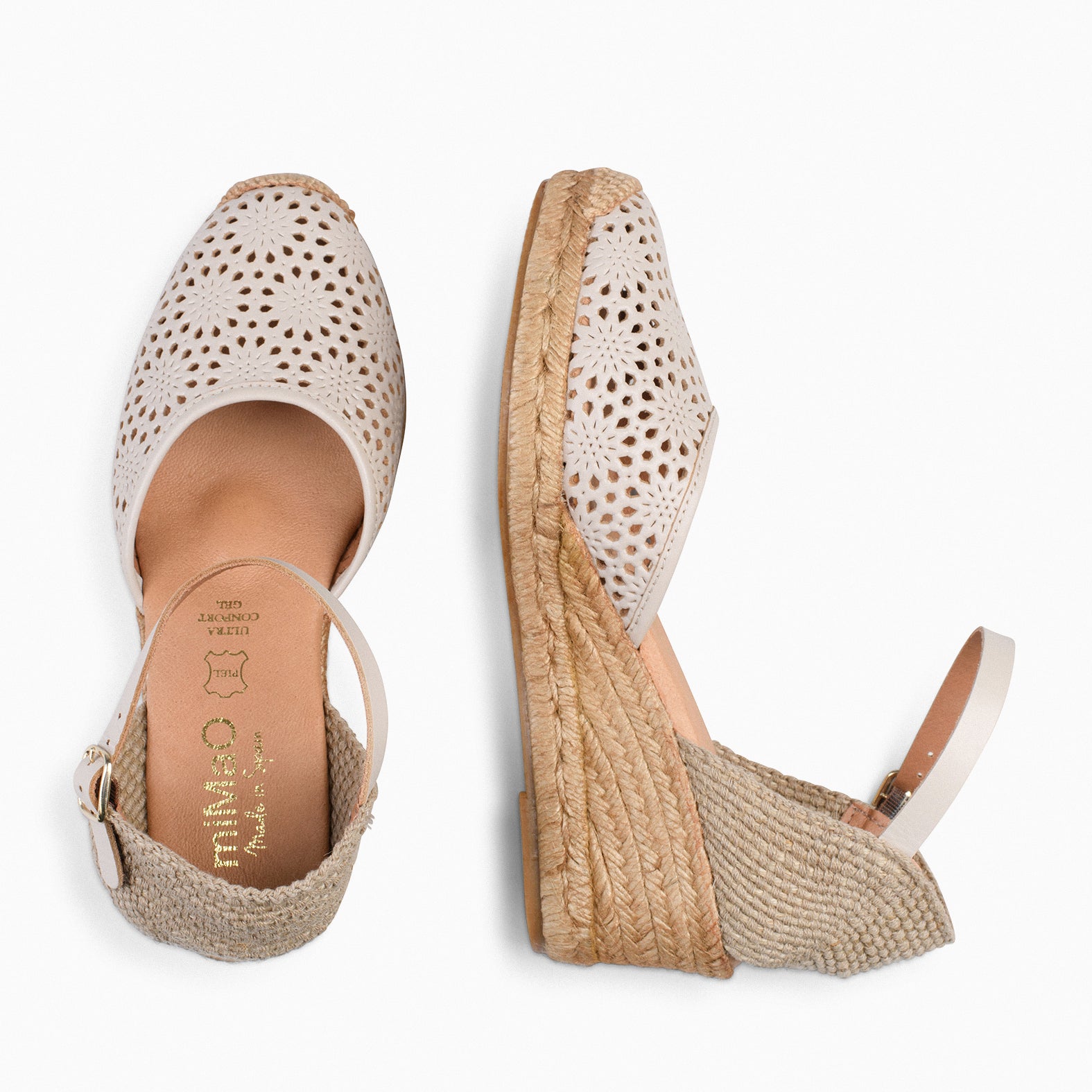 MALDIVES - BEIGE NAPPA ESPADRILLES