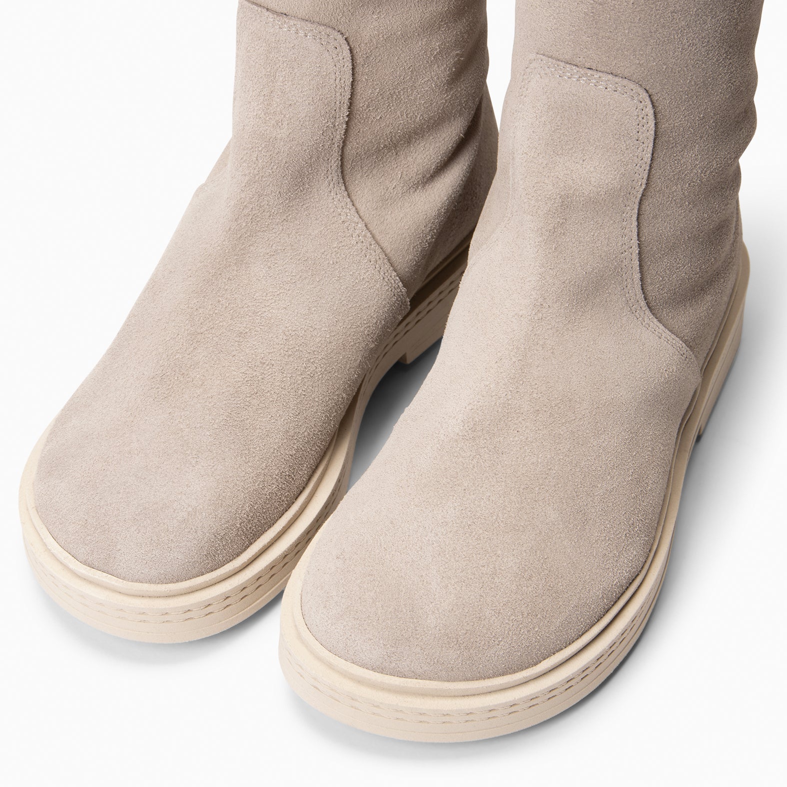 SNOW - Botines forrados de piel BEIGE