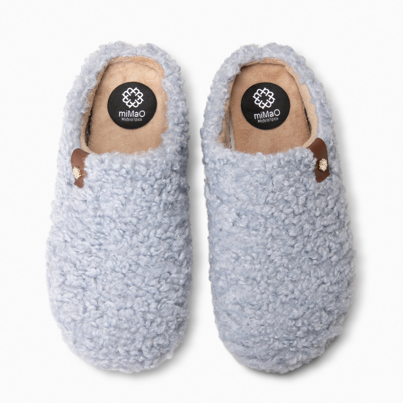 KOMFY DREAMS - Zapatillas de estar por casa ultra suaves CIELO