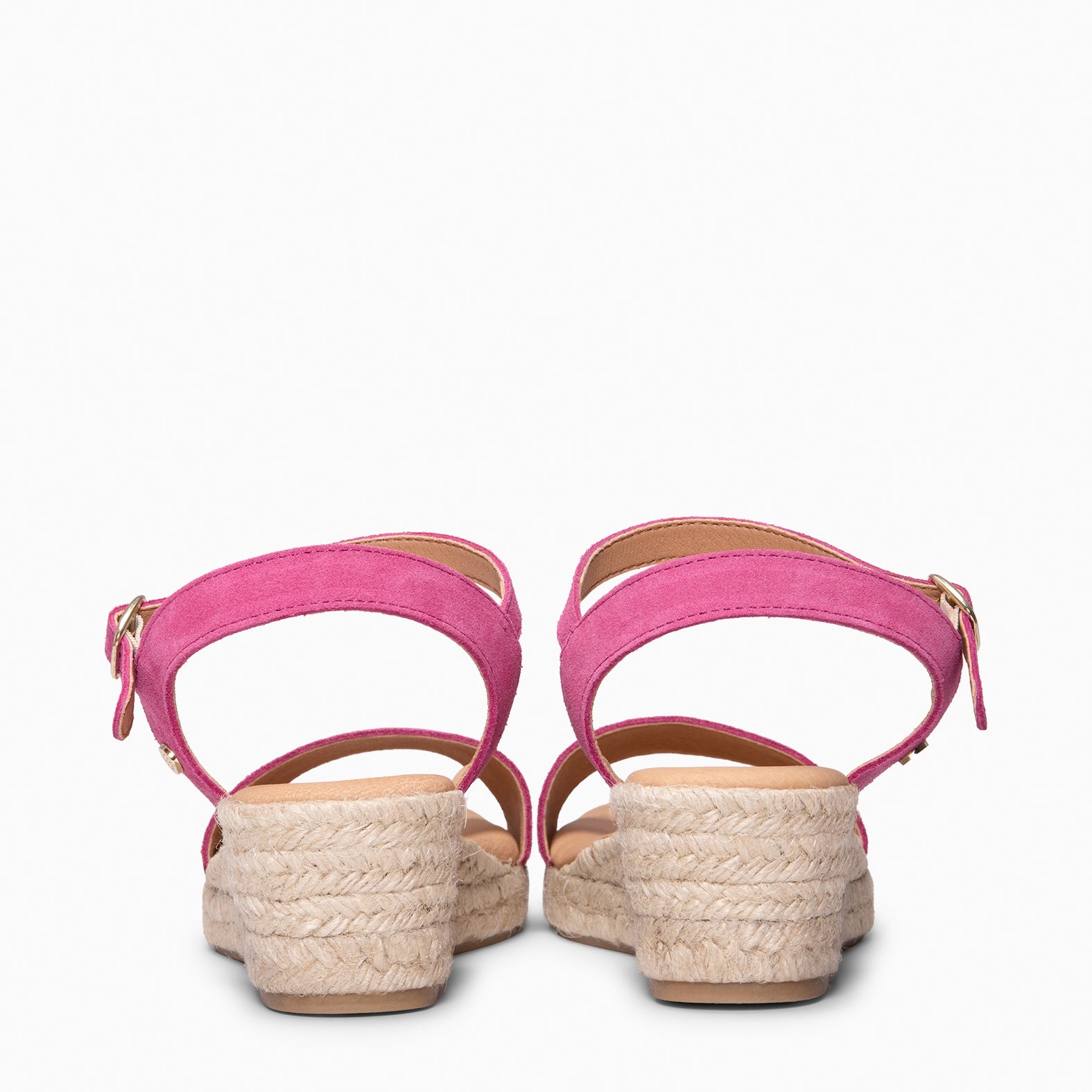 JEREZ - Sandalias de Esparto FUCSIA