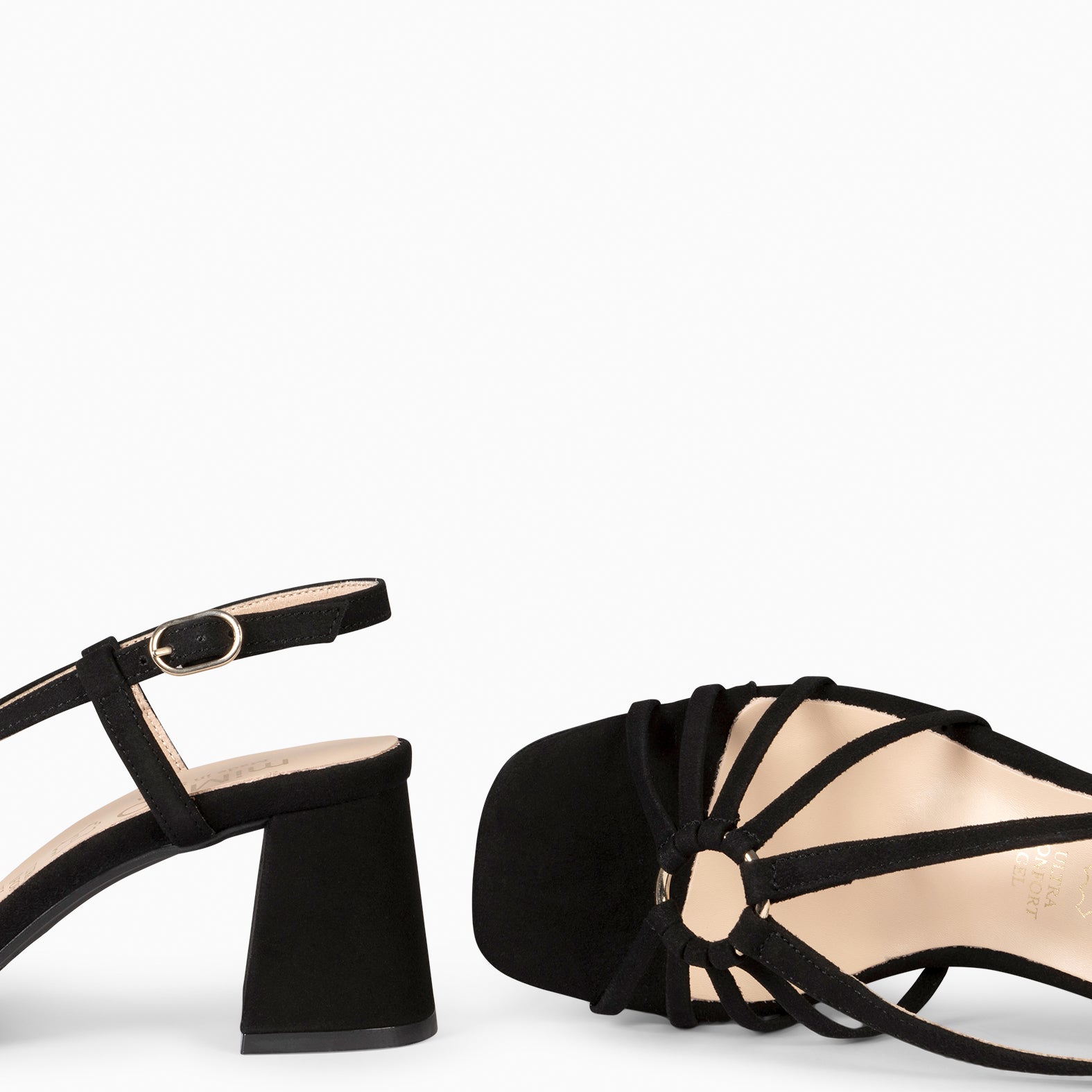 SOLEIL - Sandalias de tacón NEGRO - miMaO ®