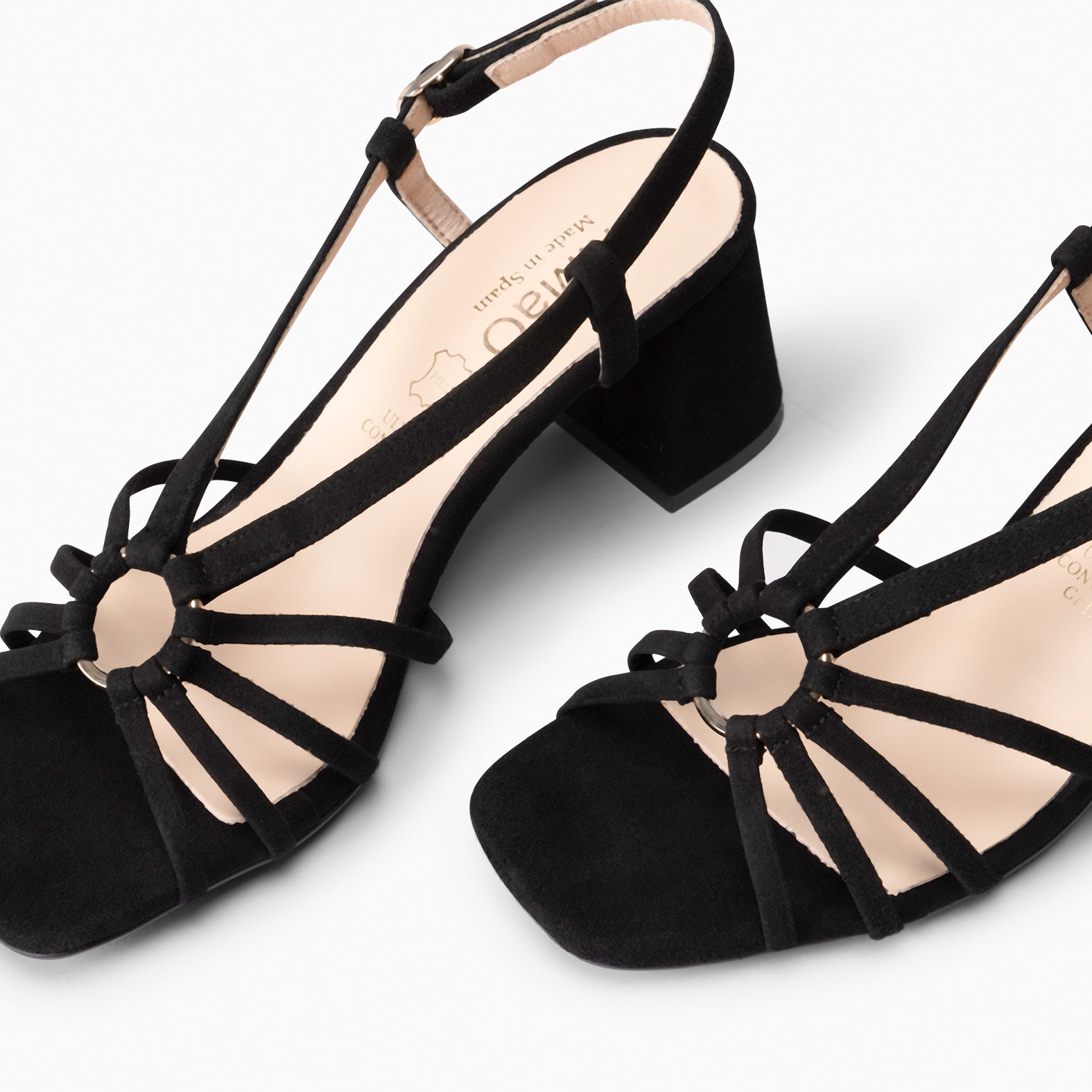 SOLEIL - Sandalias de tacón NEGRO - miMaO ®