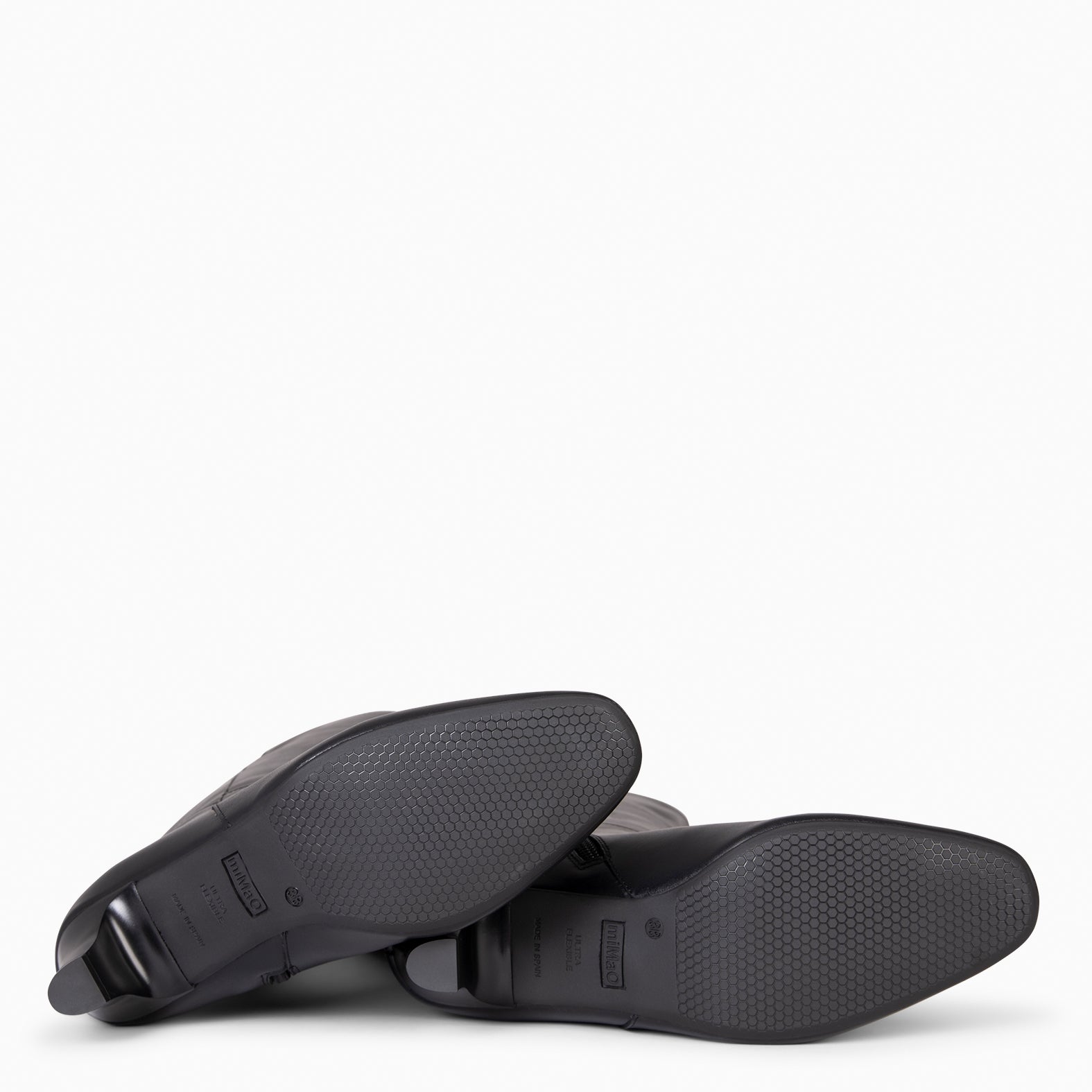 QUEENS – BLACK High heeled boot