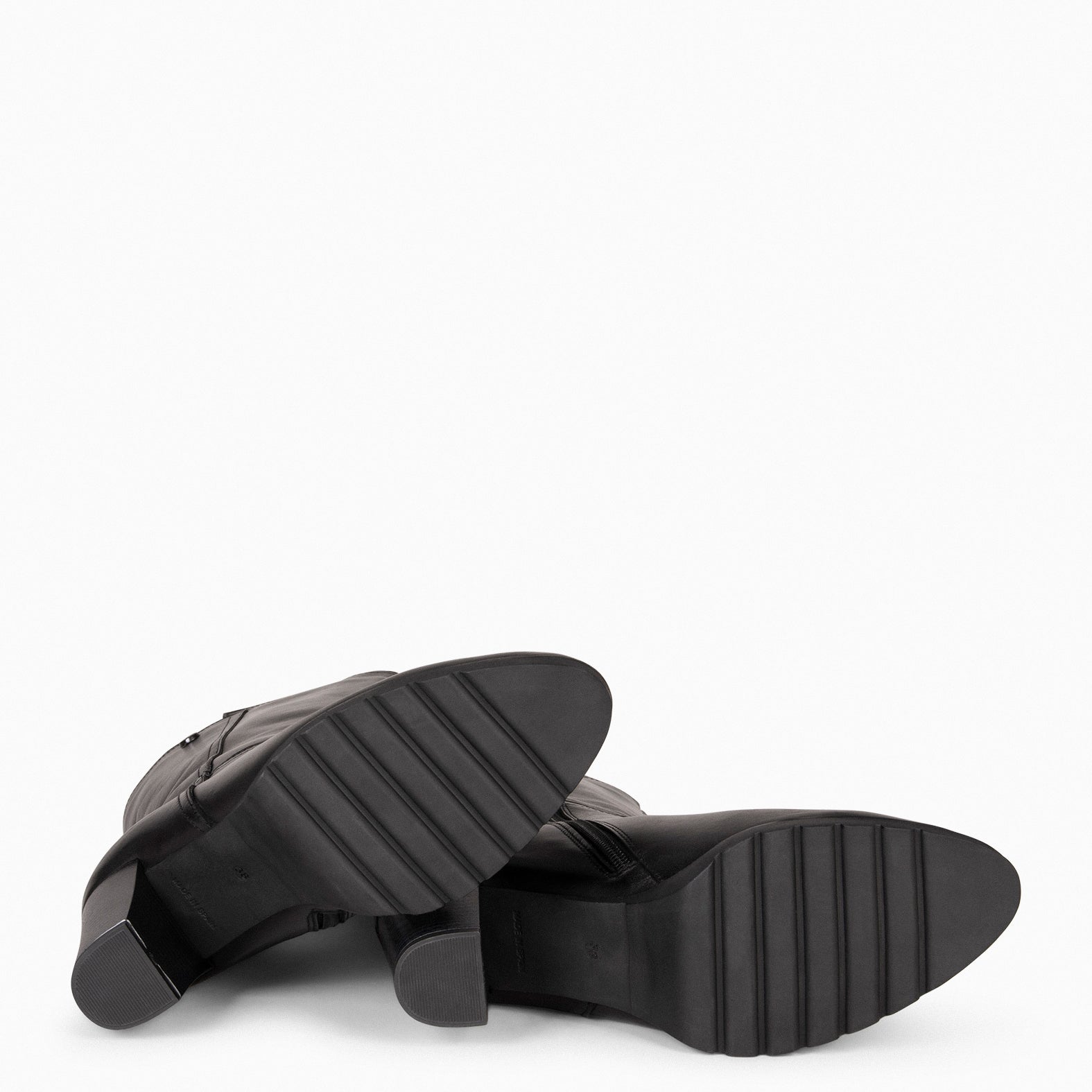 ARIANA - Botas de tacón y plataforma NEGRO