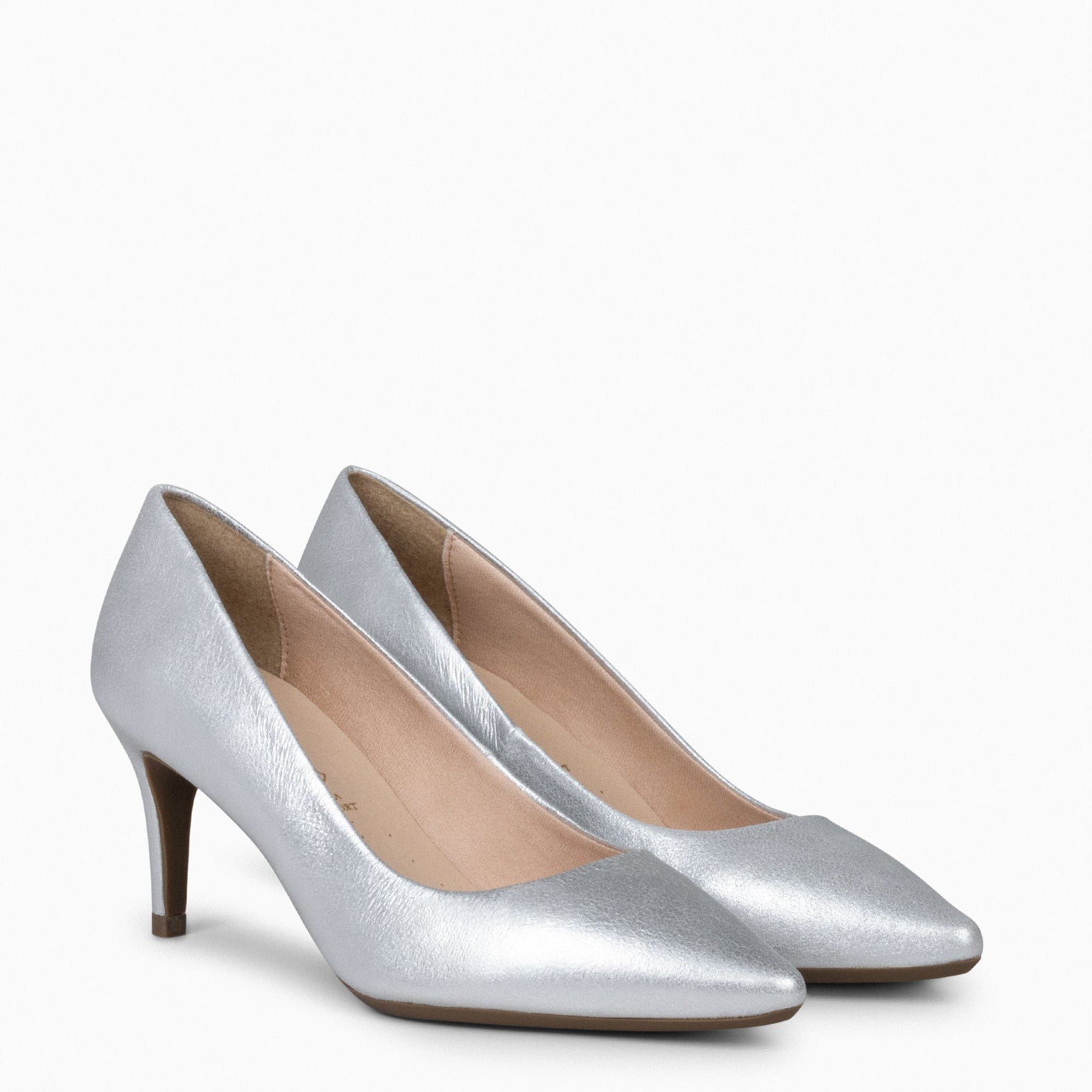 STILETTO SPLASH - Zapatos de tacón de aguja Metalizados PLATA - miMaO ®