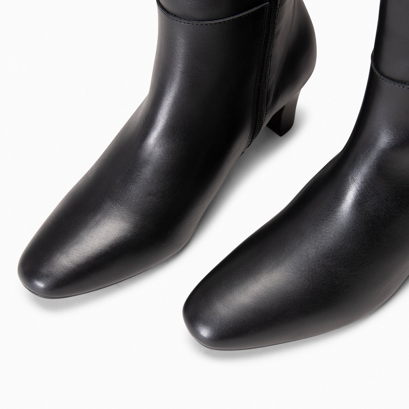 QUEENS – BLACK High heeled boot