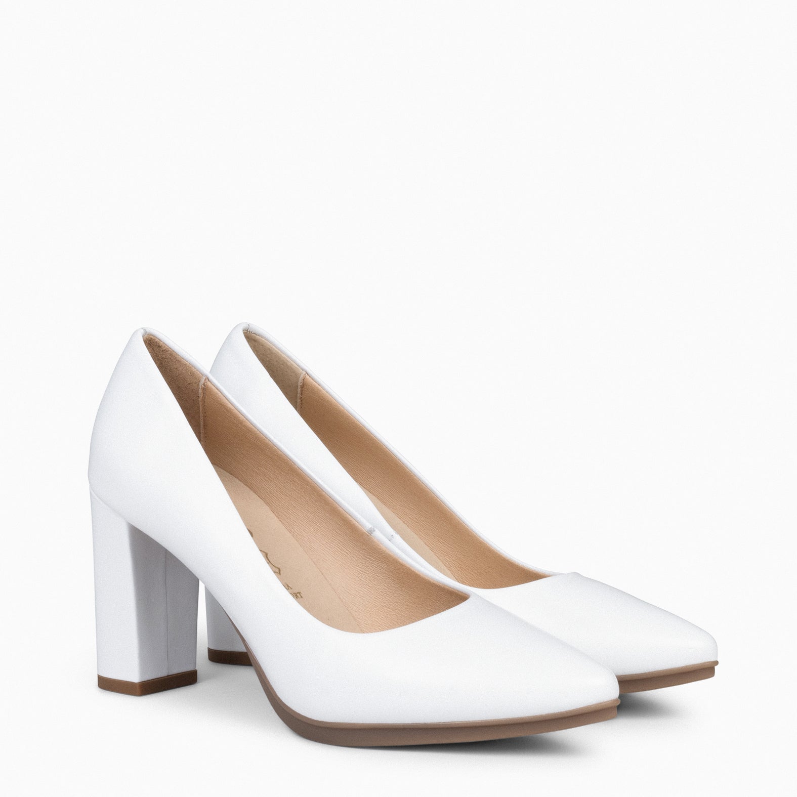 URBAN SALON - Zapatos de tacón alto de napa BLANCO