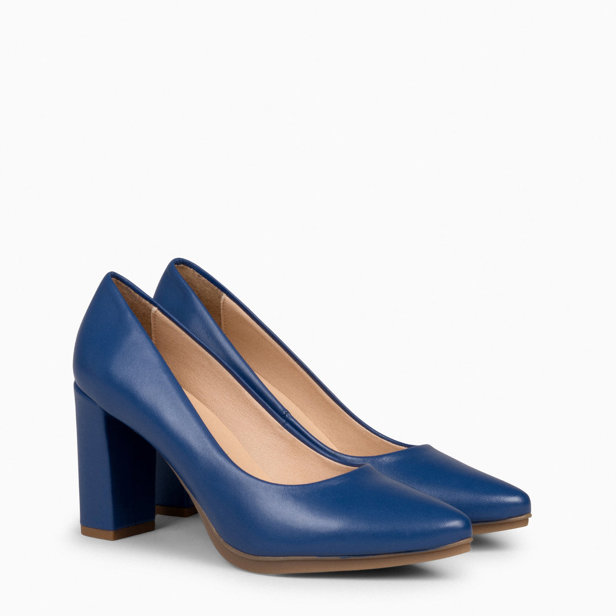 URBAN SALON – ELECTRIC BLUE nappa leather high heel