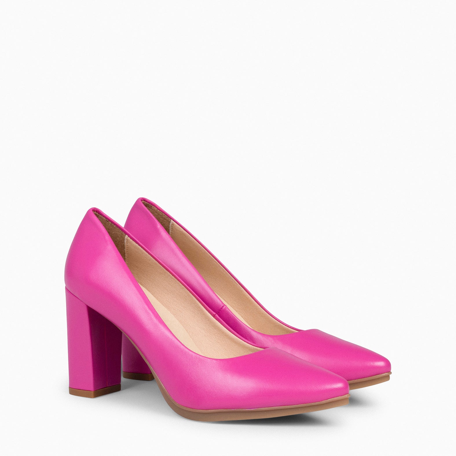 URBAN SALON – FUCHSIA nappa leather high heel