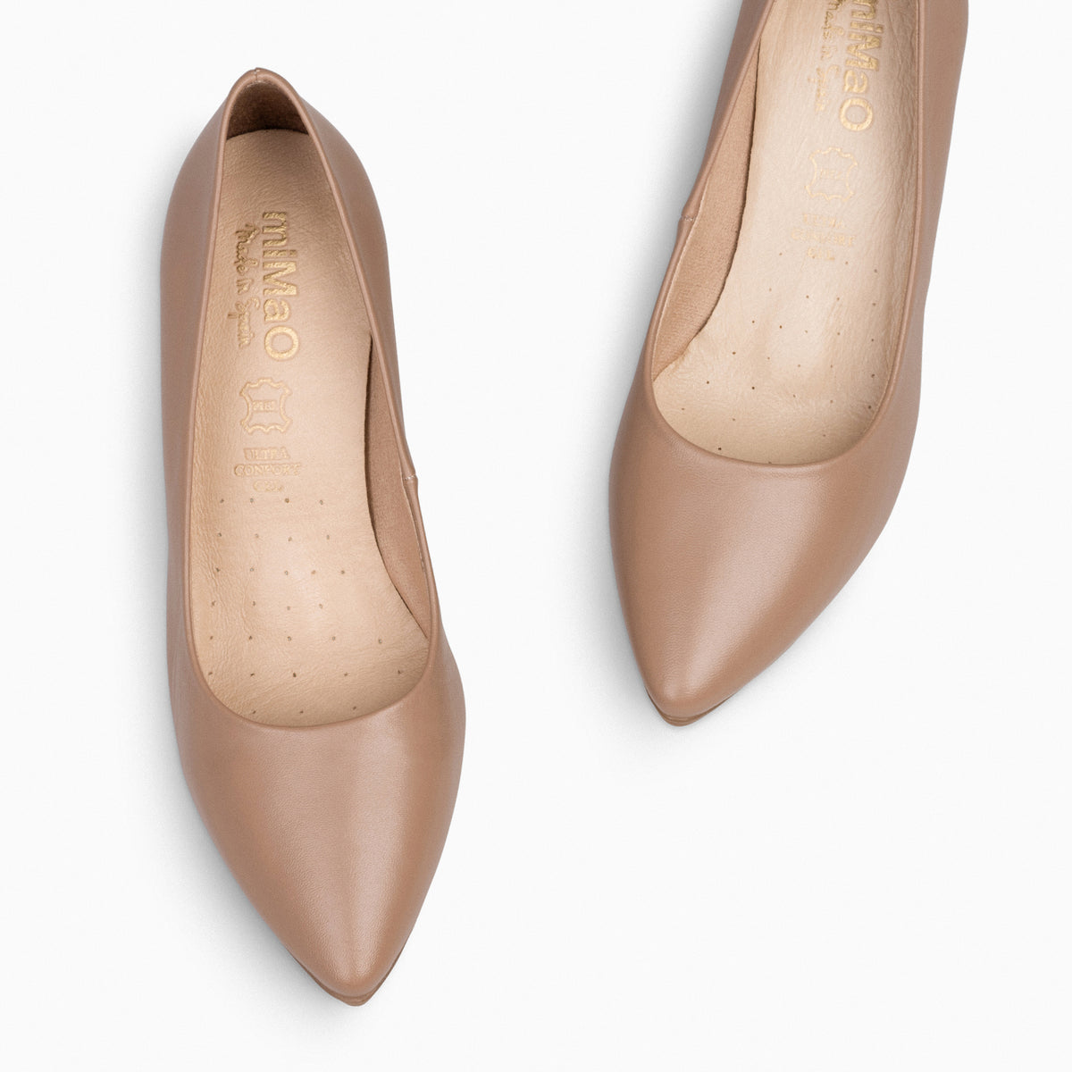 URBAN S SALON – MAKE UP nappa leather mid heel