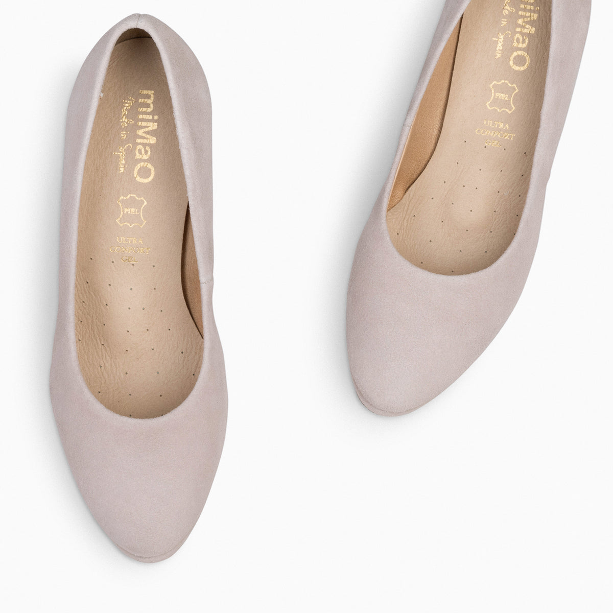 PLATFORM – NUDE high heels with platform