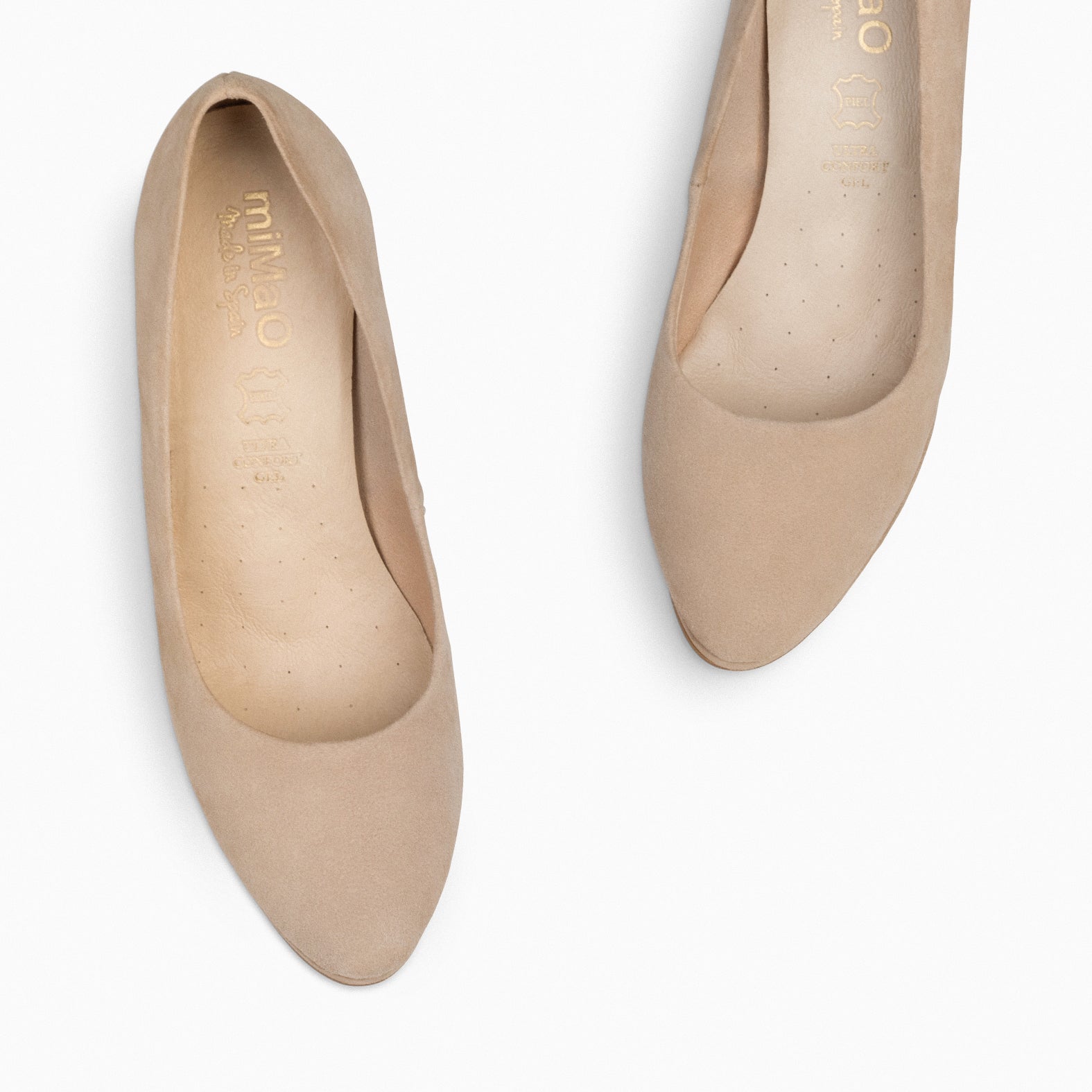 PLATEFORME - Chaussures à talon haut et plateforme SABLE