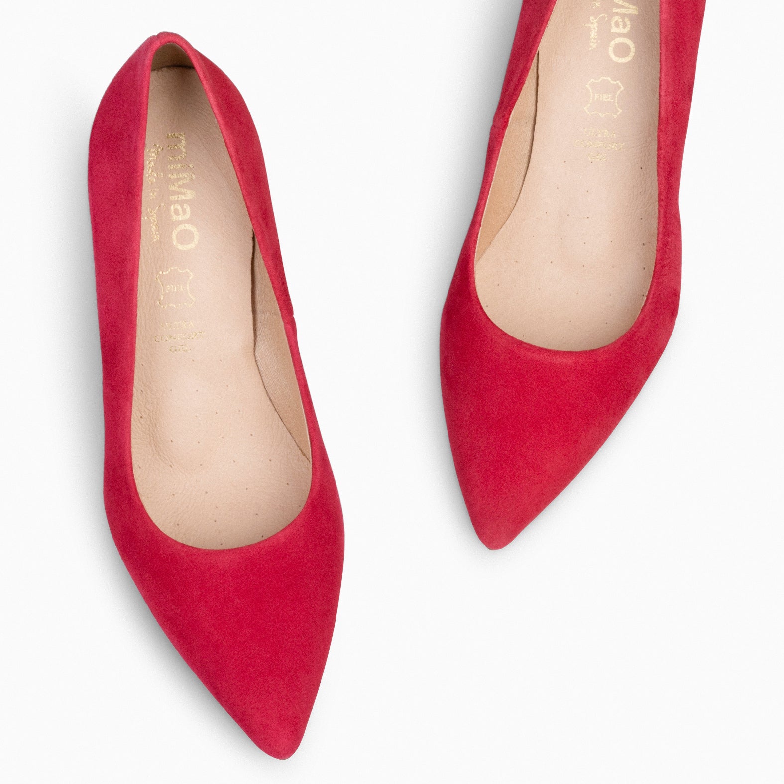 STILETTO - Zapatos de tacón de aguja ROJO - miMaO ®