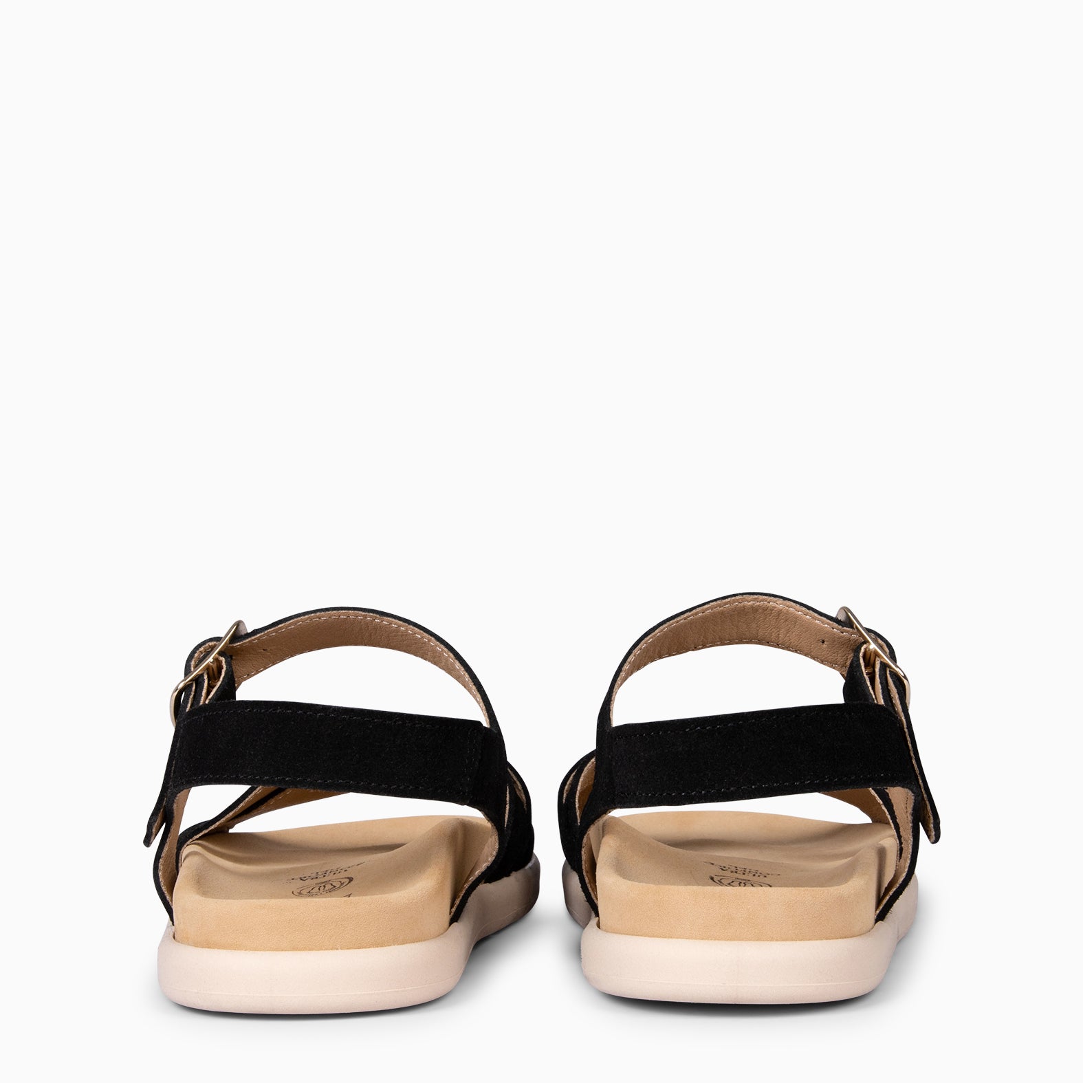 BRISA - BLACK Baresoft sandals