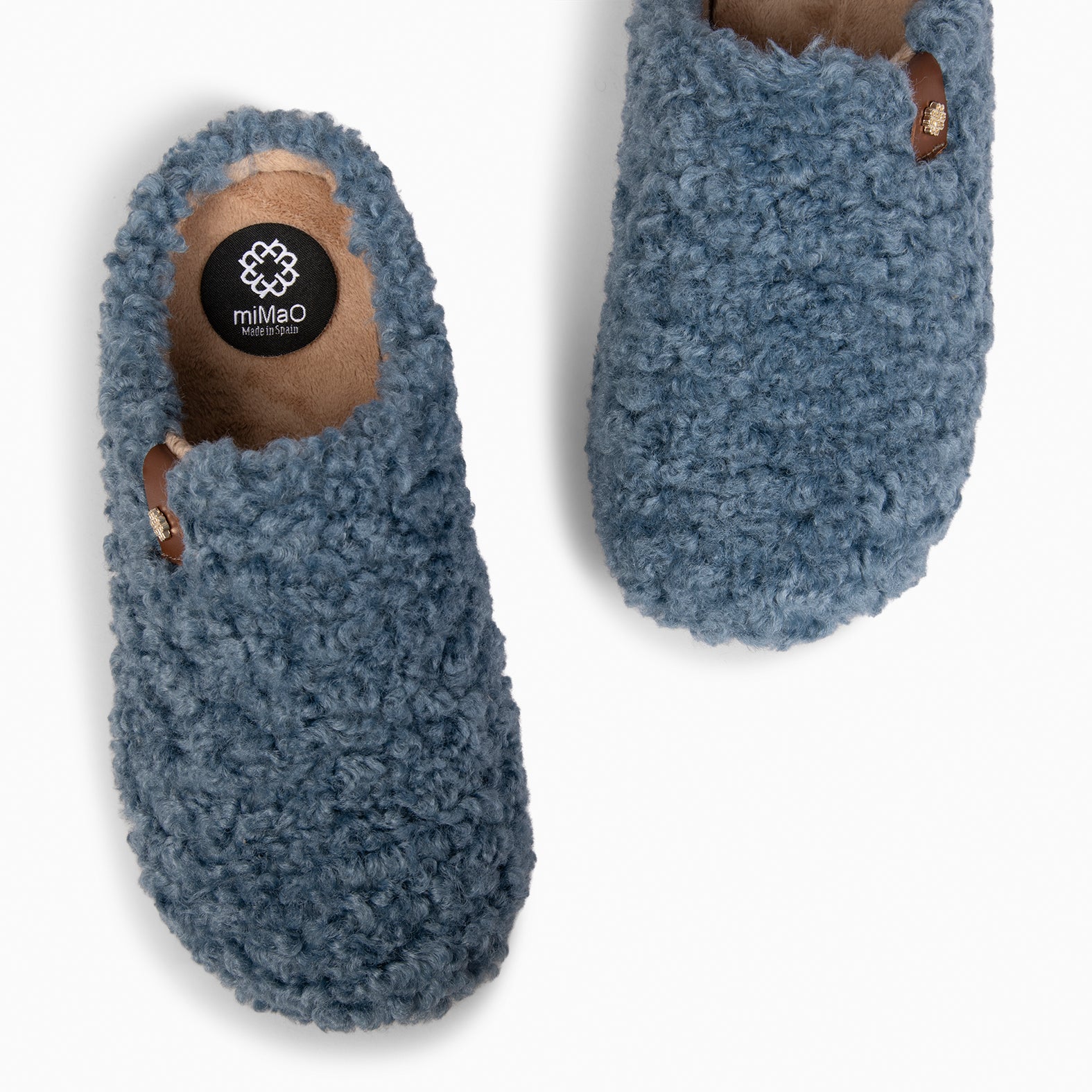 KOMFY DREAMS - Zapatillas de estar por casa ultra suaves JEANS